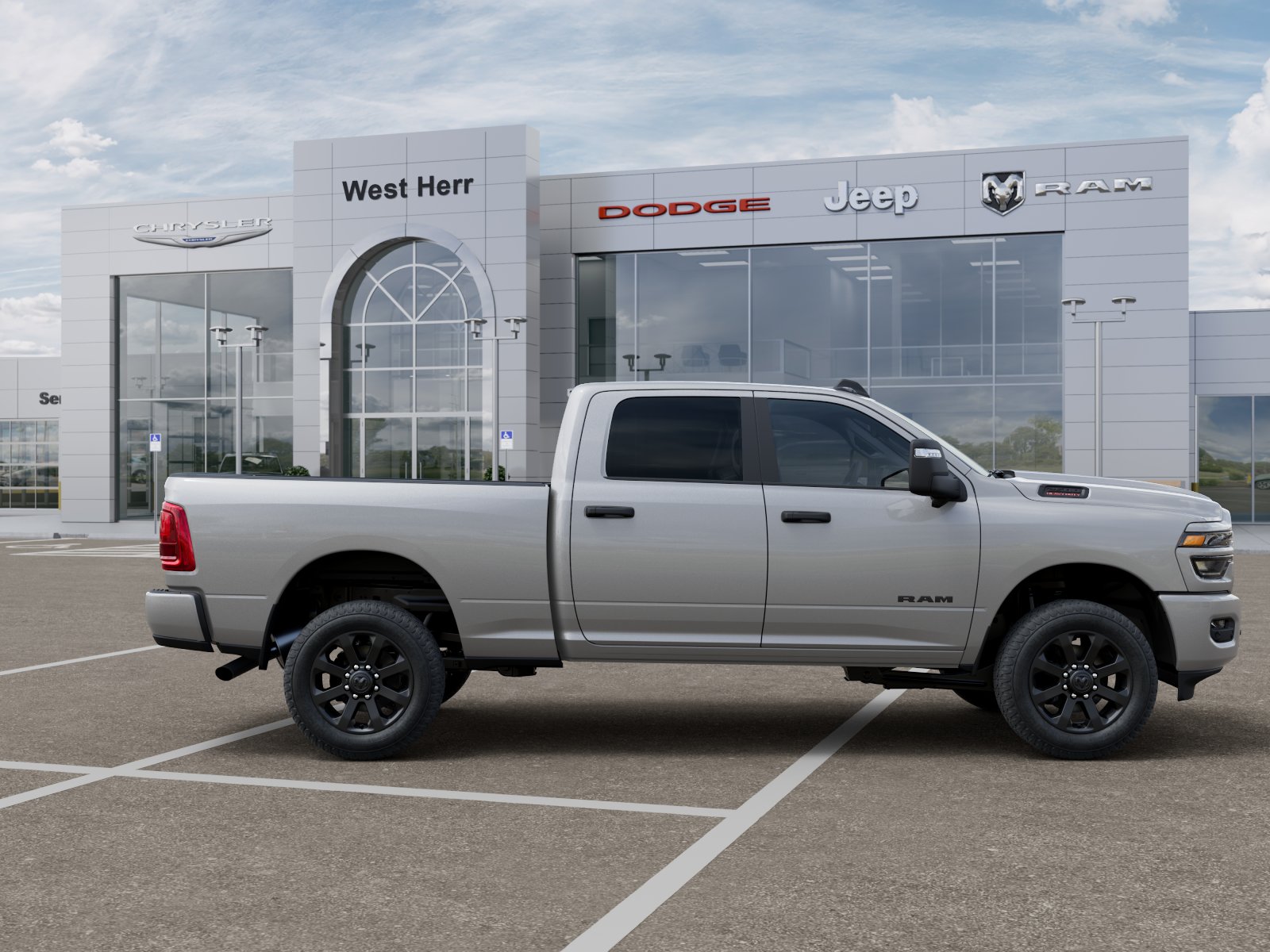 New 2026 Silver-Zynith Exterior Paint RAM RAM 2500 BIG HORN CREW CAB 4X4 image 121