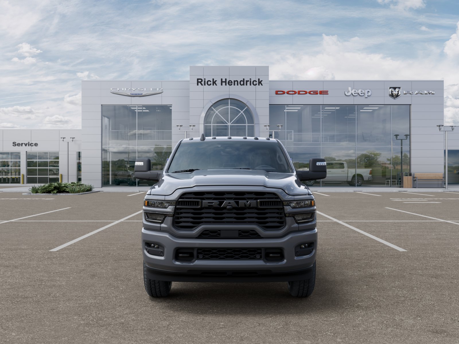 New 2026 Ceramic Gray Clear-Coat Exterior Paint RAM Big Horn image 40