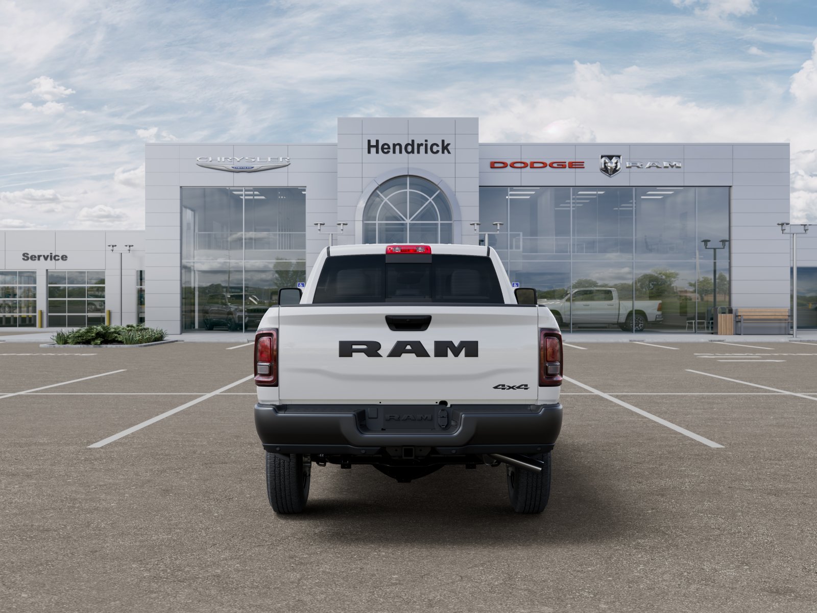 New 2026 Bright White Clear-Coat Exterior Paint RAM Tradesman image 40