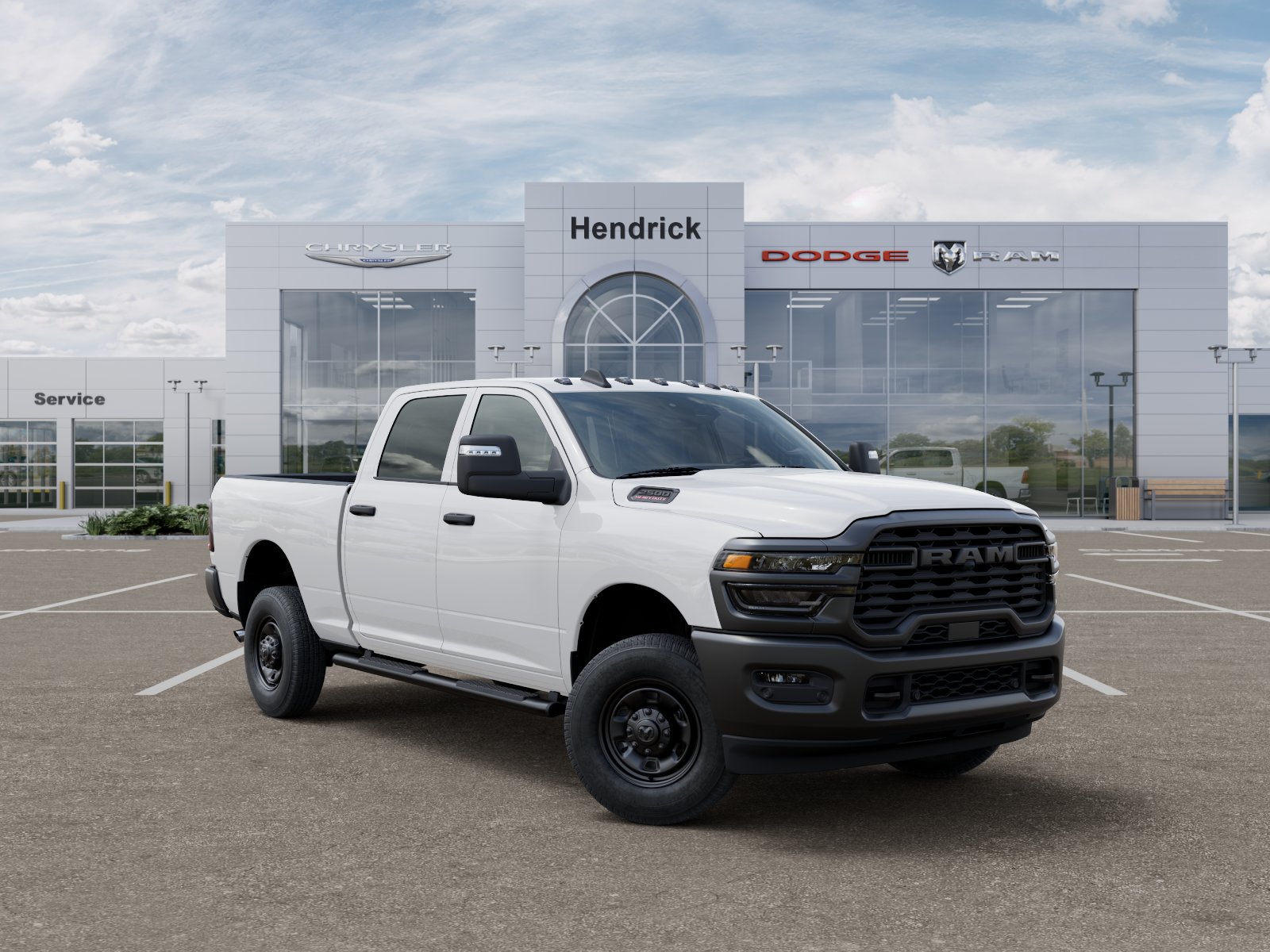 New 2026 Bright White Clear-Coat Exterior Paint RAM Tradesman image 38