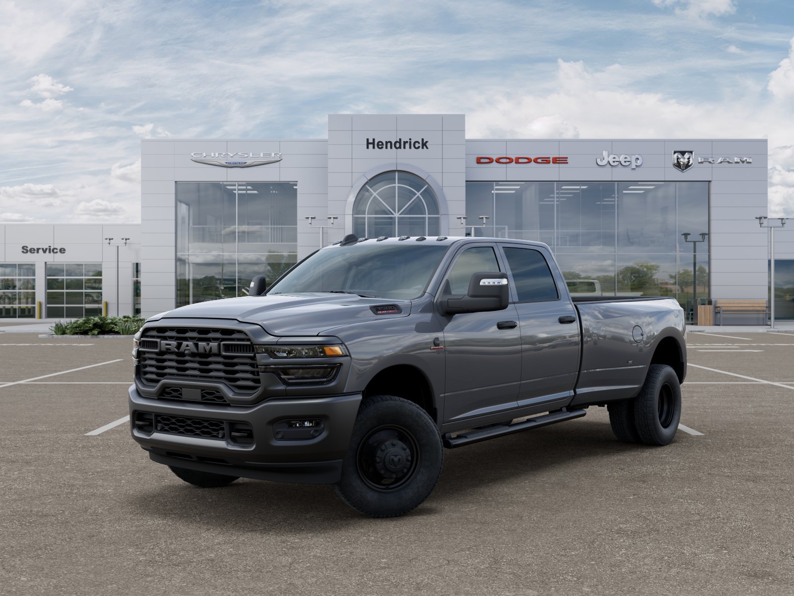 New 2026 Ceramic Gray Clear-Coat Exterior Paint RAM Tradesman image 29