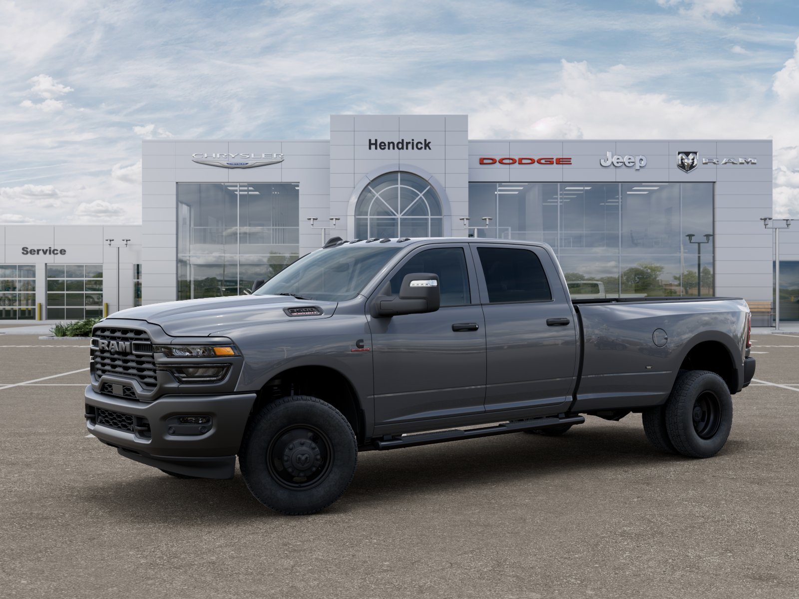 New 2026 Ceramic Gray Clear-Coat Exterior Paint RAM Tradesman image 30