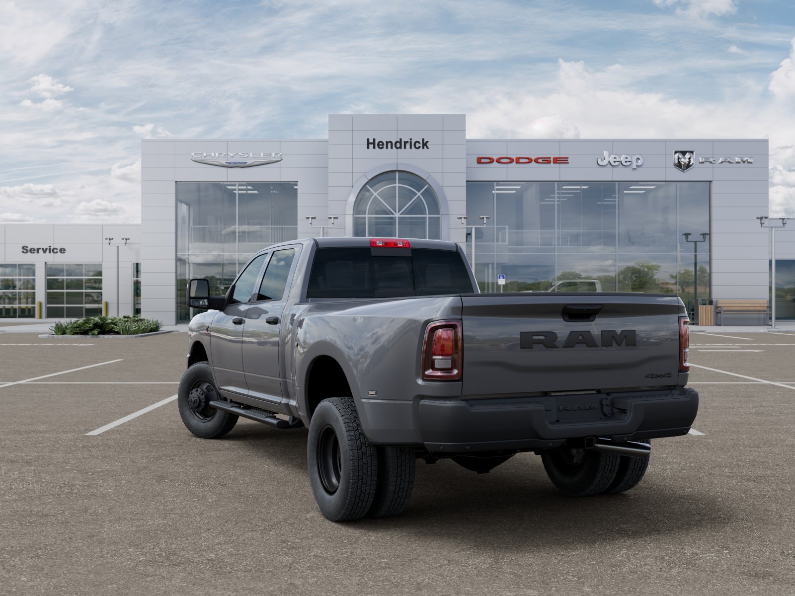 New 2026 Ceramic Gray Clear-Coat Exterior Paint RAM Tradesman image 31