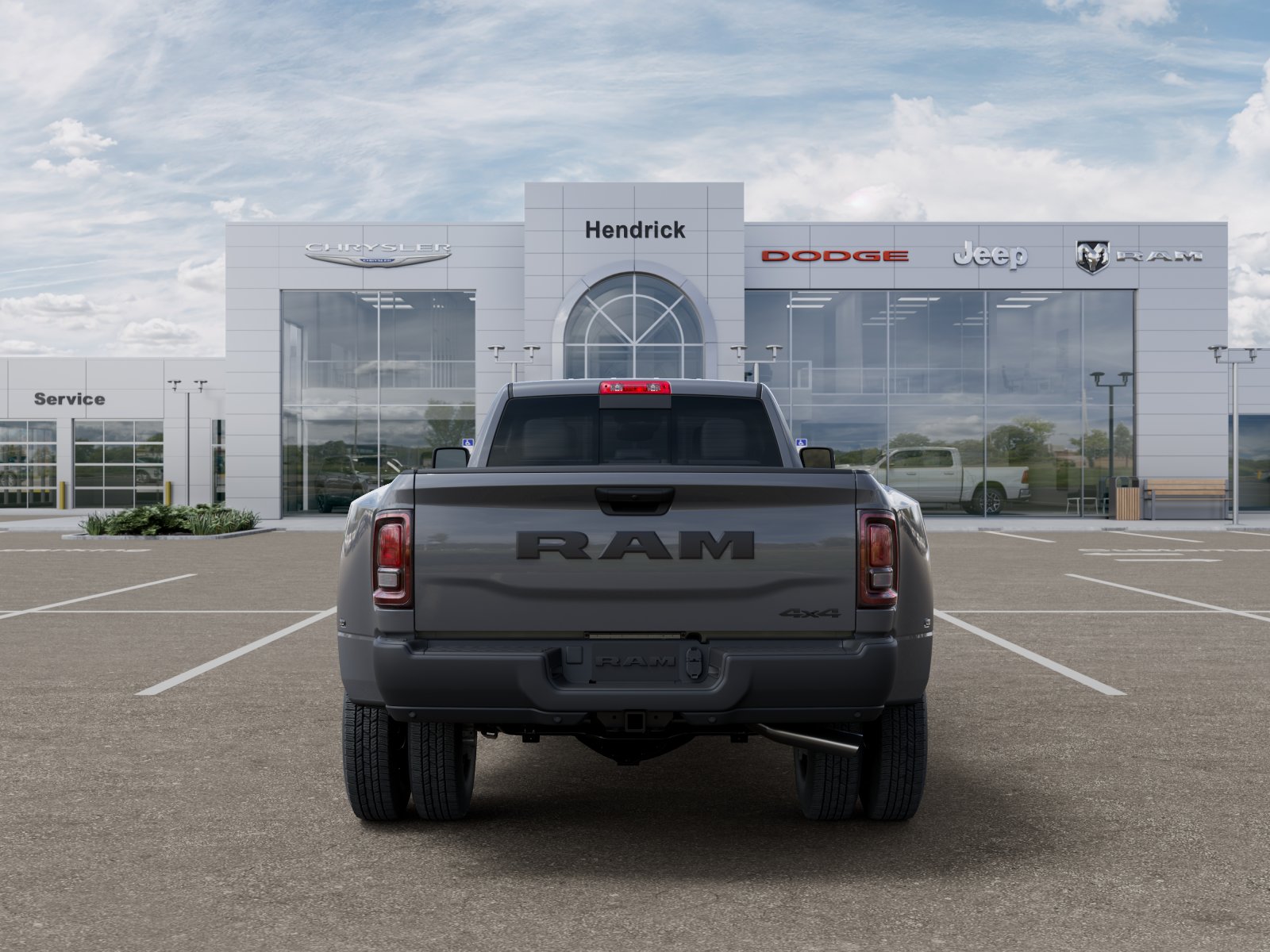 New 2026 Ceramic Gray Clear-Coat Exterior Paint RAM Tradesman image 34