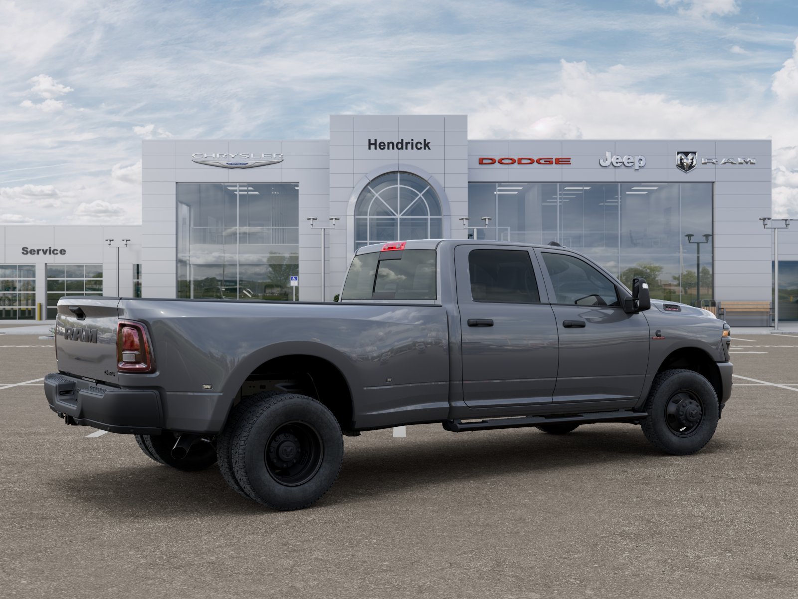 New 2026 Ceramic Gray Clear-Coat Exterior Paint RAM Tradesman image 32