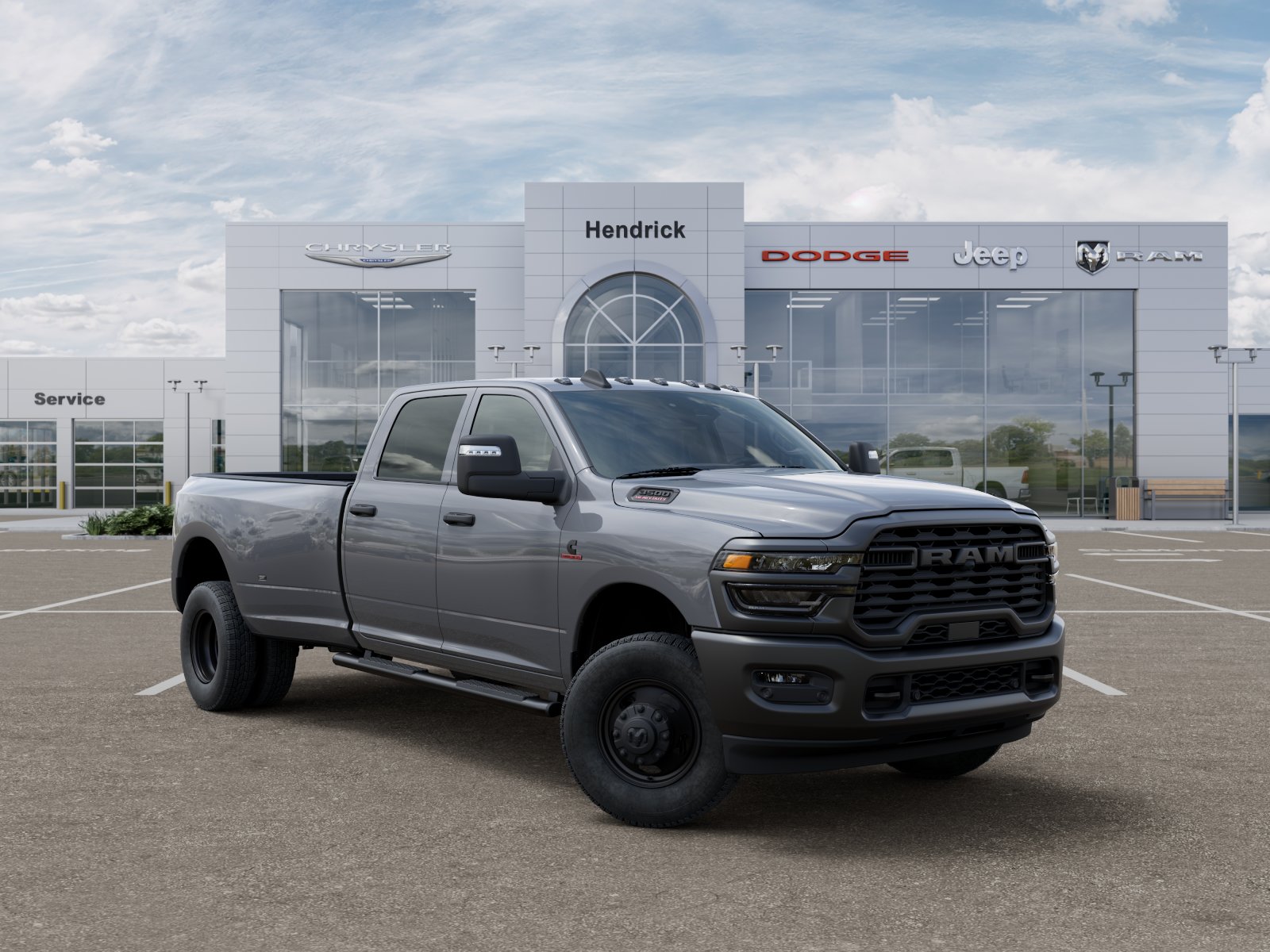 New 2026 Ceramic Gray Clear-Coat Exterior Paint RAM Tradesman image 28
