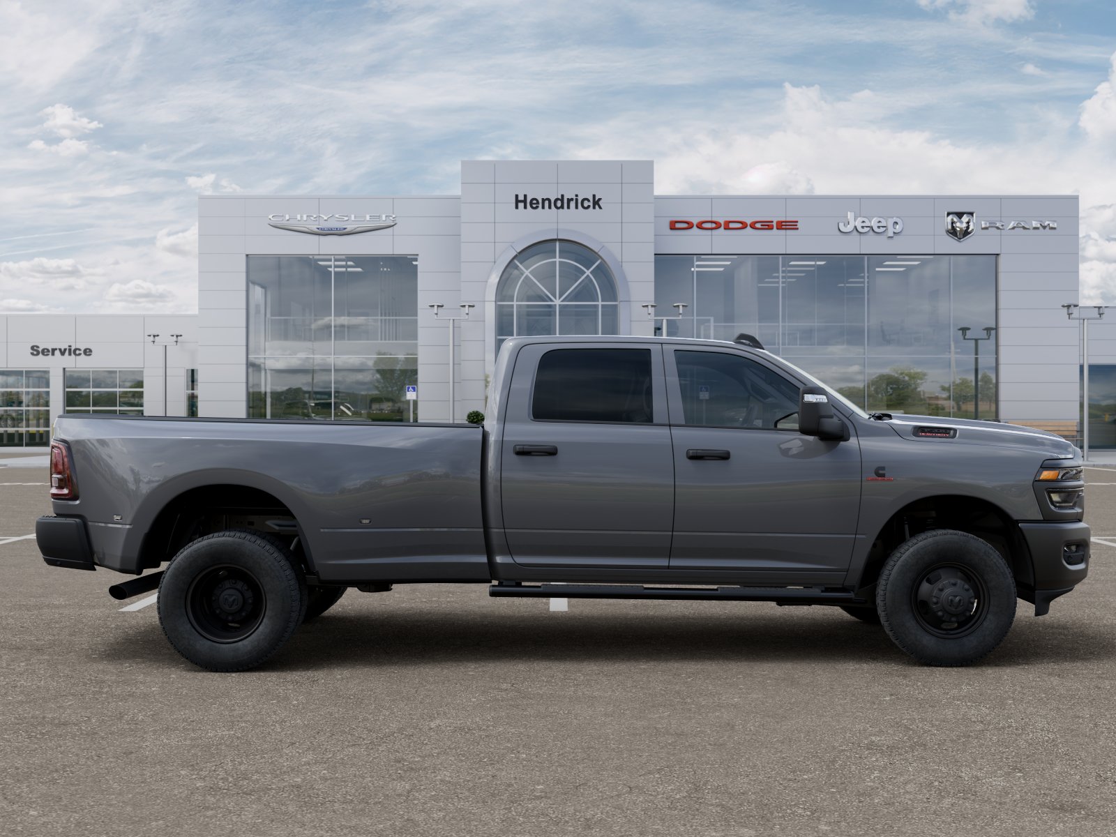 New 2026 Ceramic Gray Clear-Coat Exterior Paint RAM Tradesman image 48