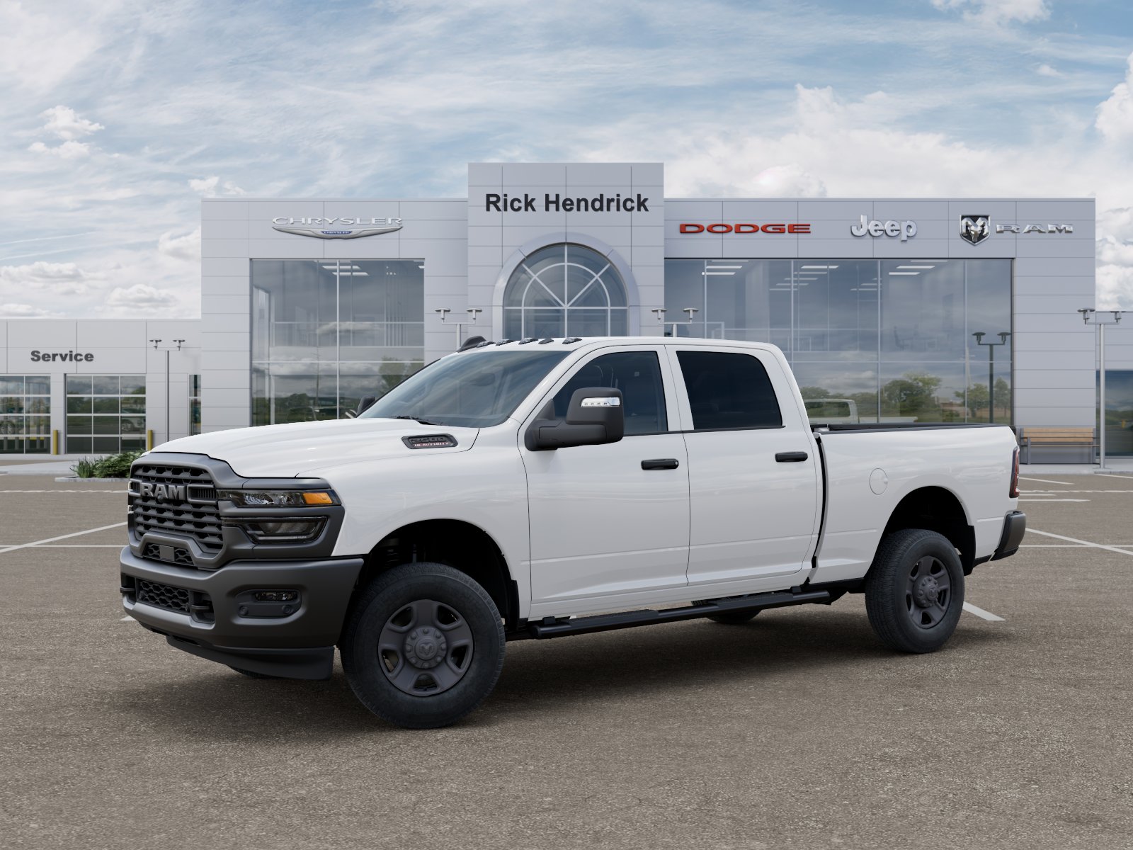 New 2026 Bright White Clear-Coat Exterior Paint RAM Tradesman image 37