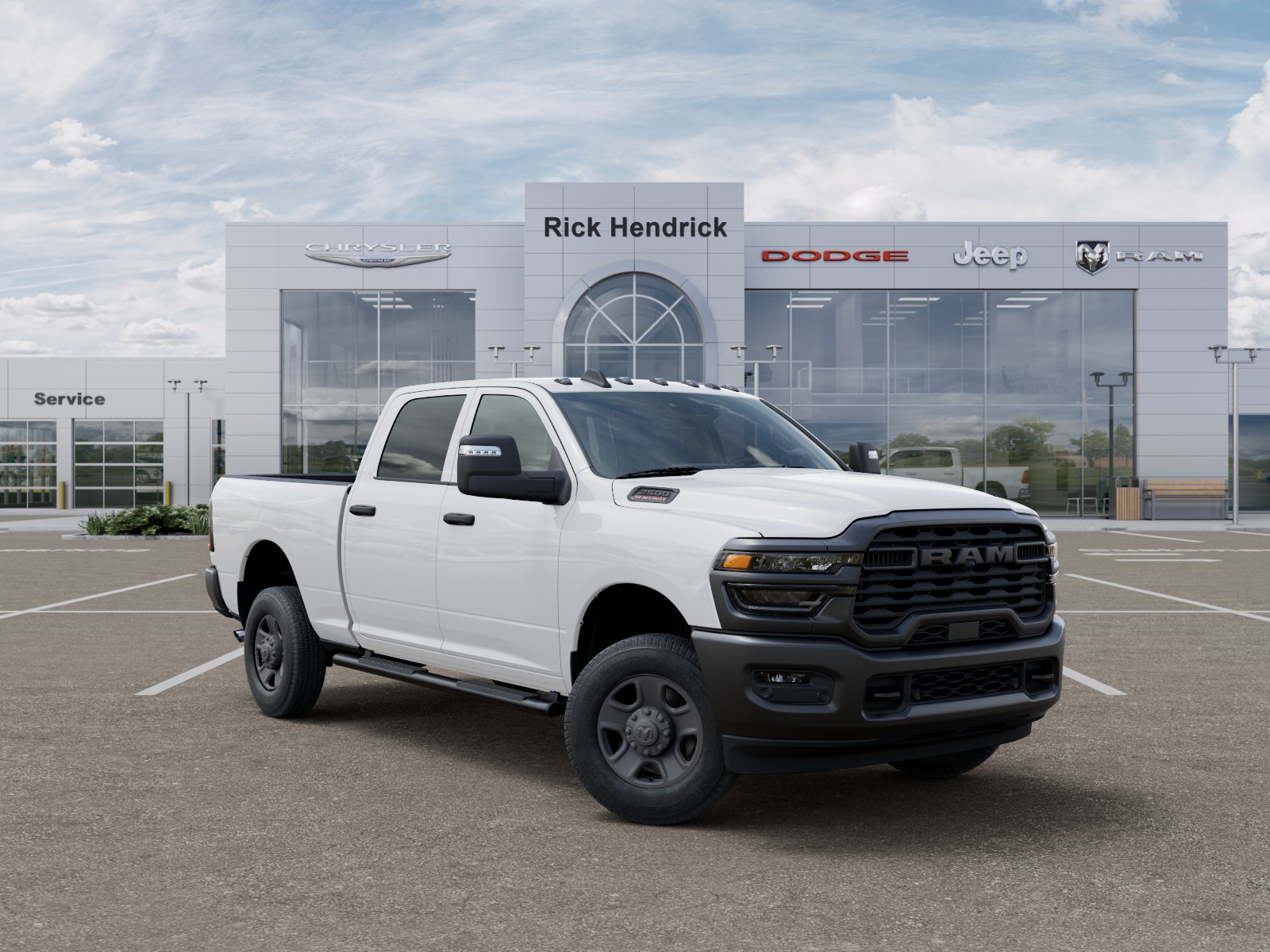 New 2026 Bright White Clear-Coat Exterior Paint RAM Tradesman image 35