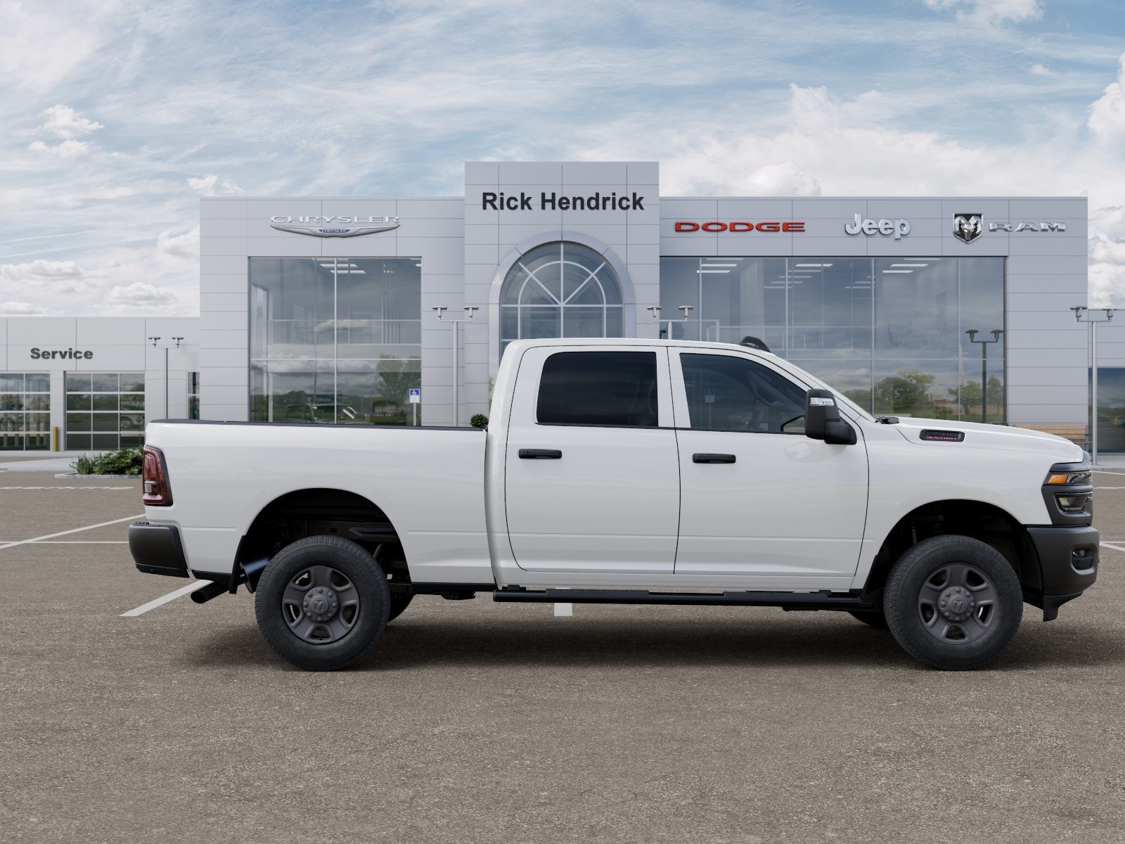 New 2026 Bright White Clear-Coat Exterior Paint RAM Tradesman image 55