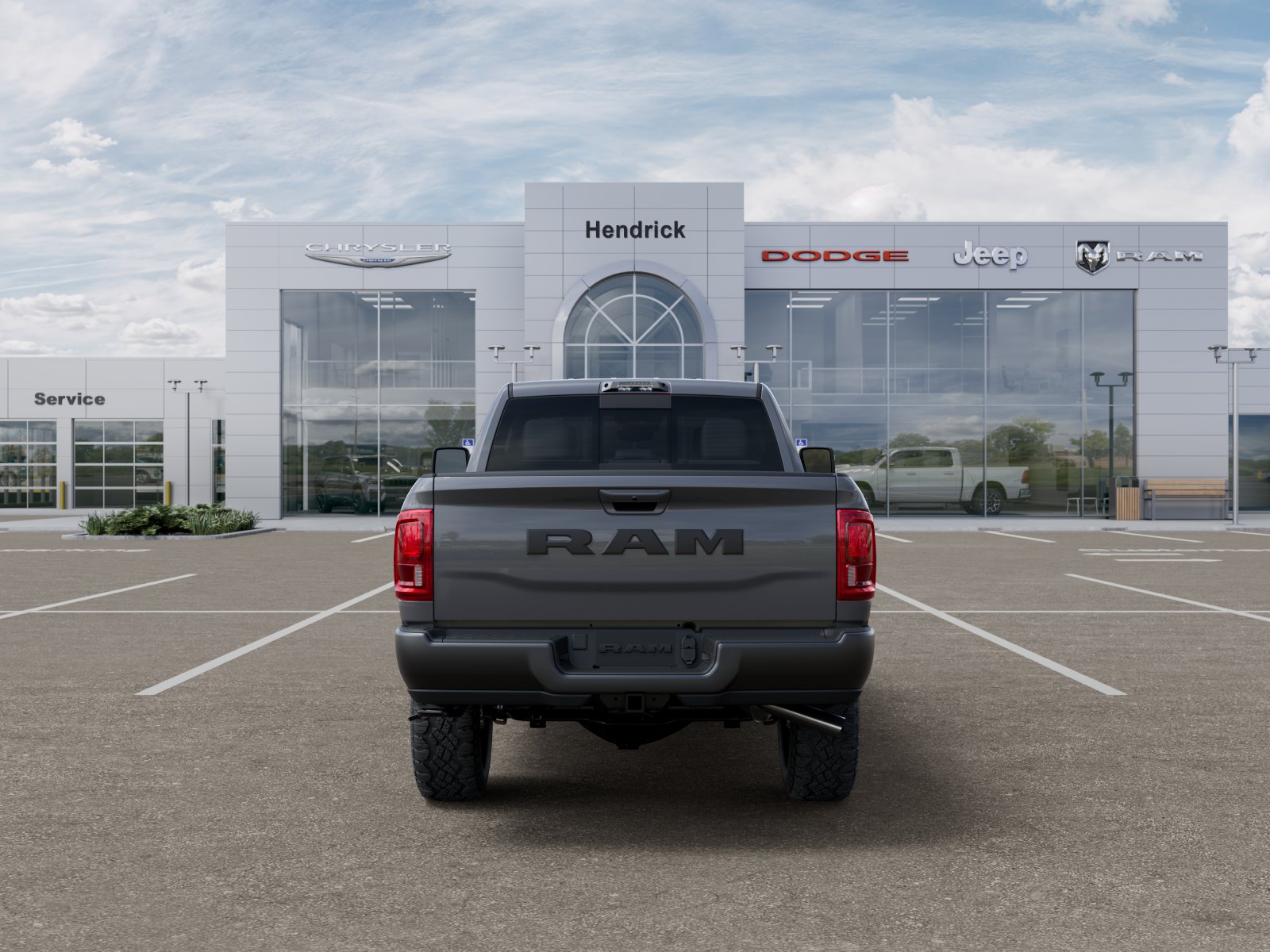 New 2026 Ceramic Gray Clear-Coat Exterior Paint RAM Power Wagon image 37