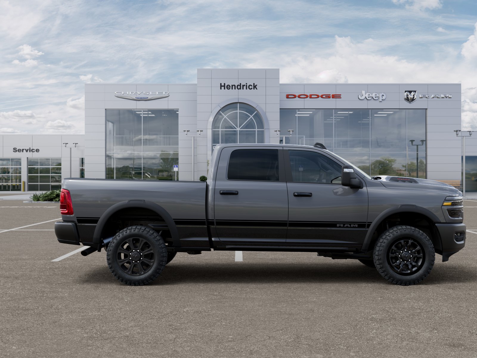 New 2026 Ceramic Gray Clear-Coat Exterior Paint RAM Power Wagon image 51