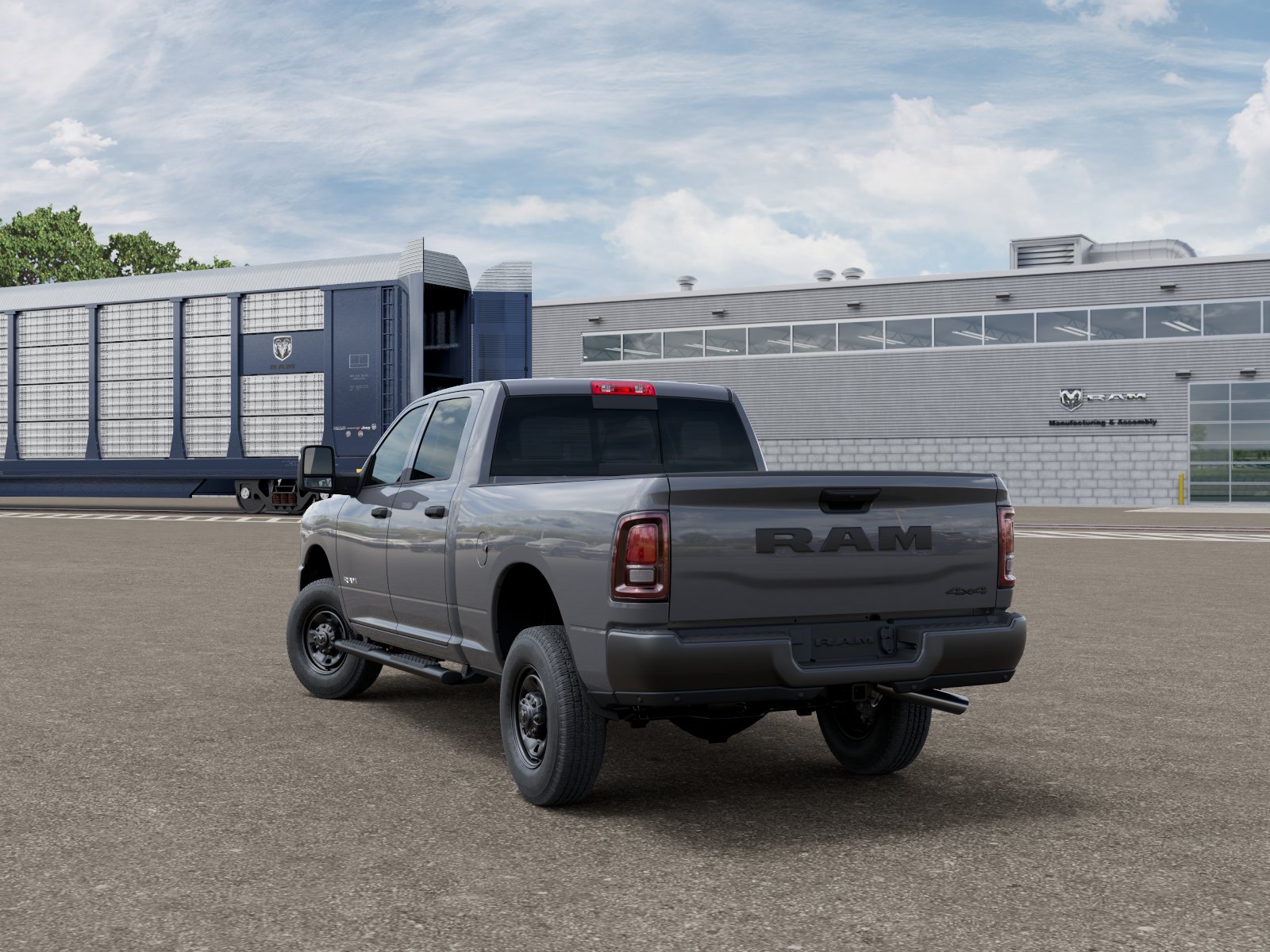 New 2026 Ceramic Gray Clear-Coat Exterior Paint RAM  image 25