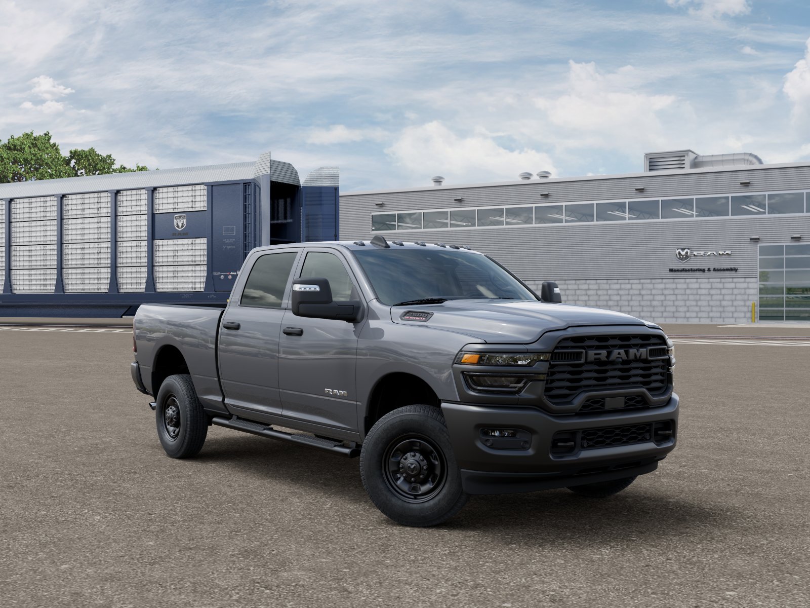 New 2026 Ceramic Gray Clear-Coat Exterior Paint RAM  image 27