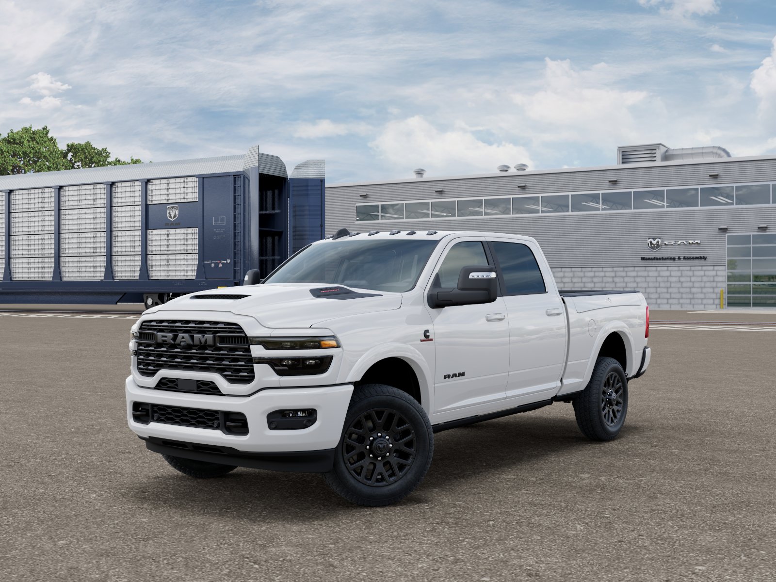 New 2026 Bright White Clear-Coat Exterior Paint RAM Limited image 22