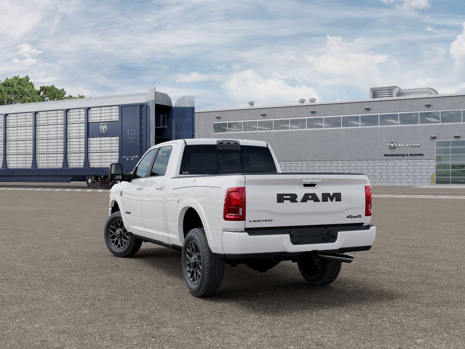New 2026 Bright White Clear-Coat Exterior Paint RAM Limited image 24