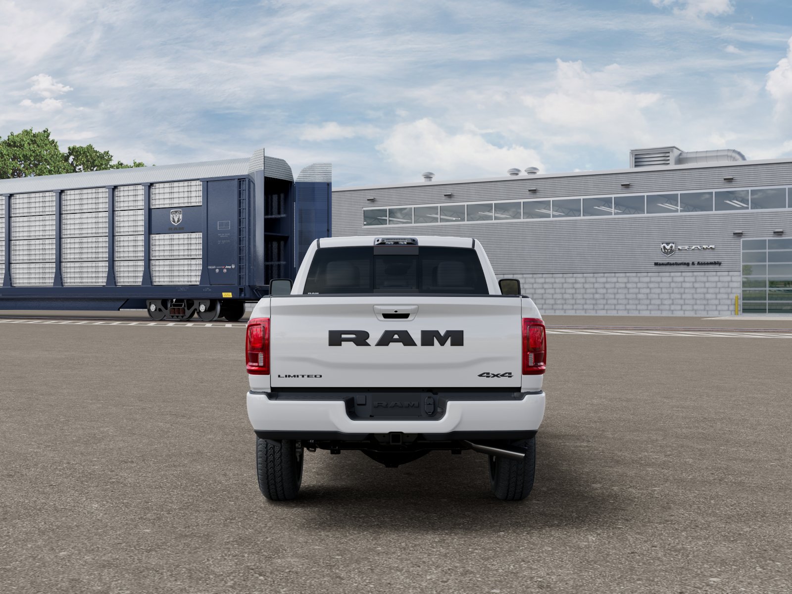 New 2026 Bright White Clear-Coat Exterior Paint RAM Limited image 28