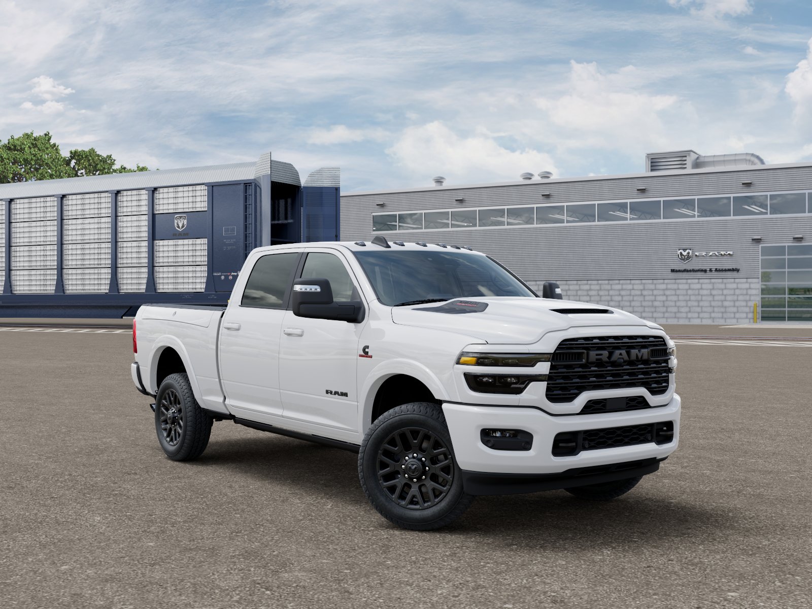 New 2026 Bright White Clear-Coat Exterior Paint RAM Limited image 26