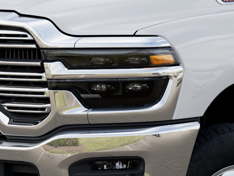 New 2026 Bright White Clear-Coat Exterior Paint RAM Laramie image 52