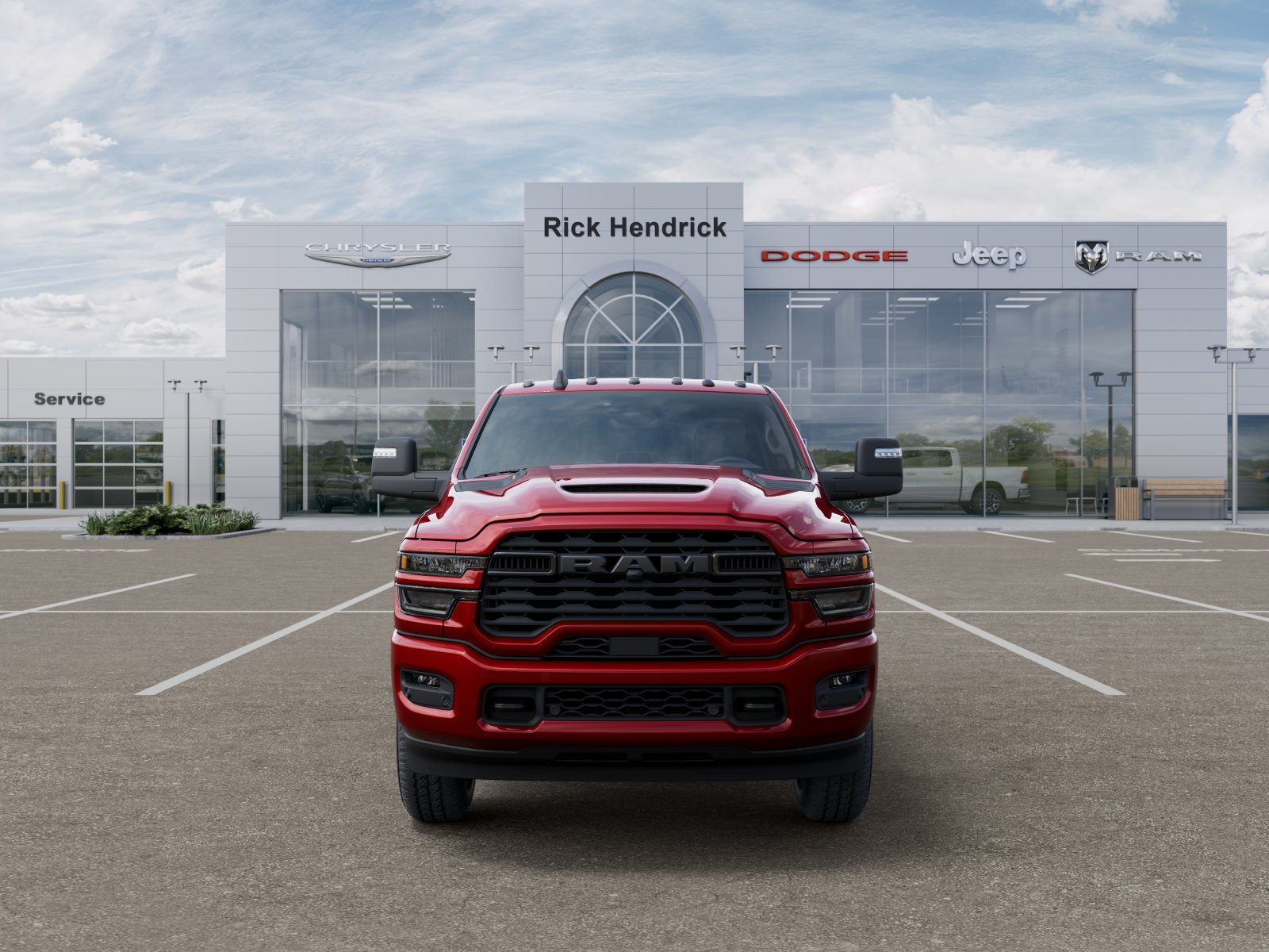 New 2026 Molten Red Pearlcoat RAM Black Express image 40