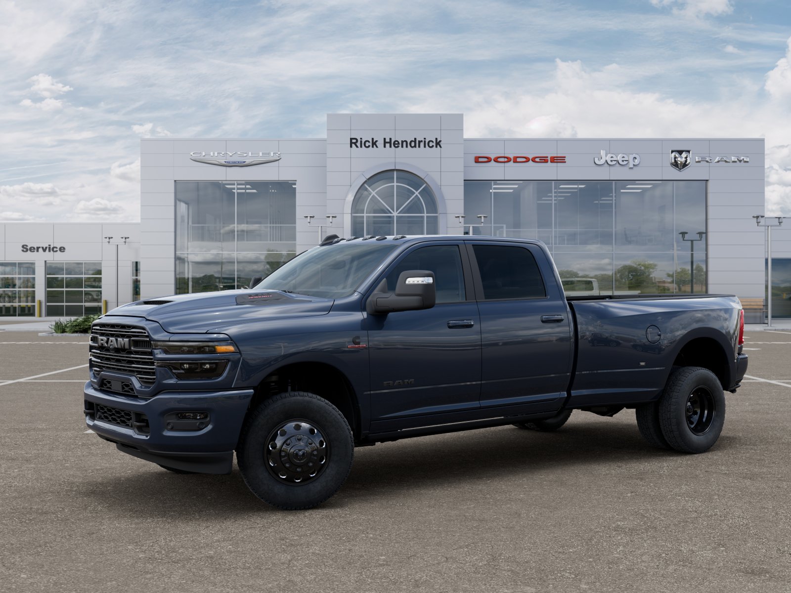 New 2026 Forged Blue Metallic Exterior Paint RAM Laramie image 30
