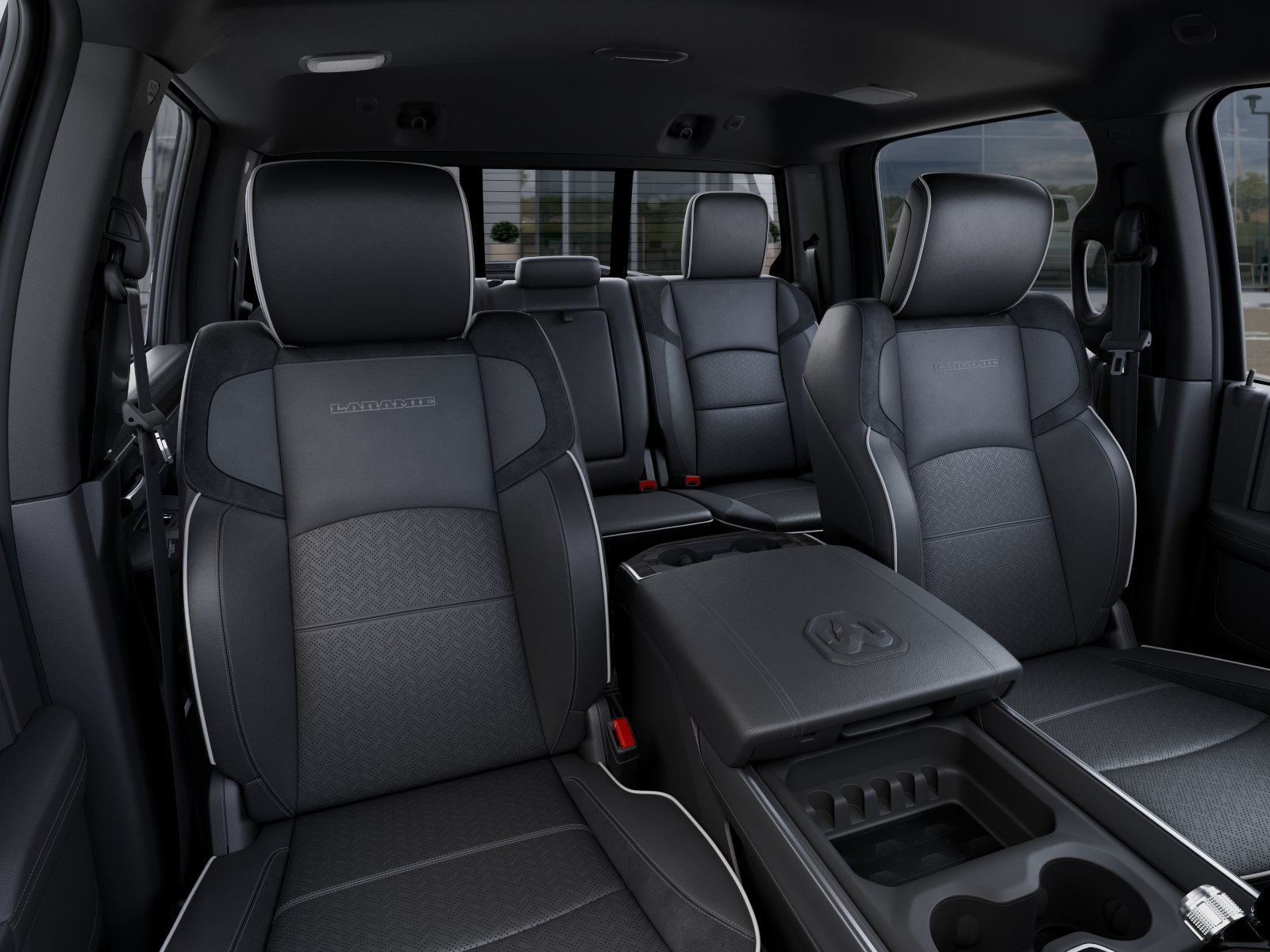 New 2026 Forged Blue Metallic Exterior Paint RAM Laramie image 43