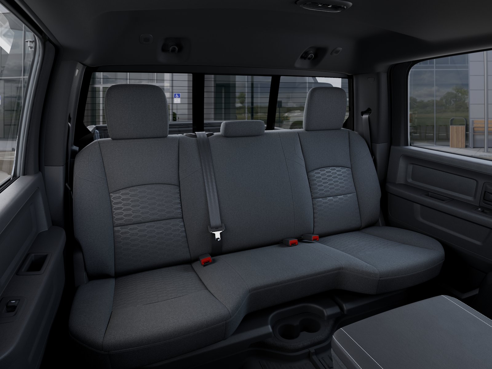 New 2026 Ceramic Gray Clear-Coat Exterior Paint RAM RAM 2500 BLACK EXPRESS CREW CA image 115
