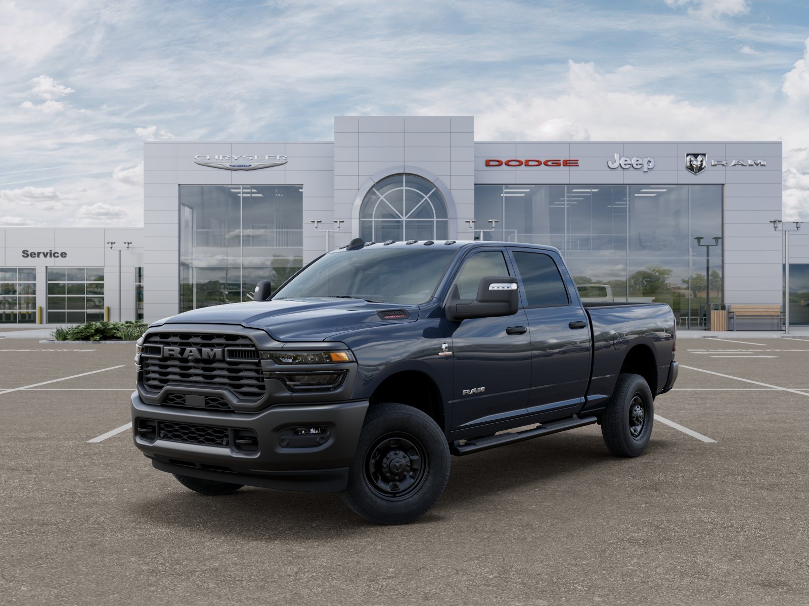 New 2026 Forged Blue Metallic Exterior Paint RAM Warlock image 54