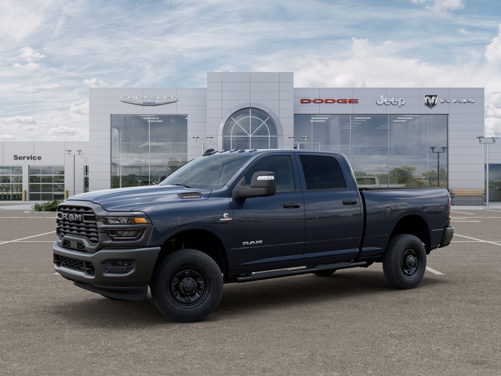 New 2026 Forged Blue Metallic Exterior Paint RAM Warlock image 53
