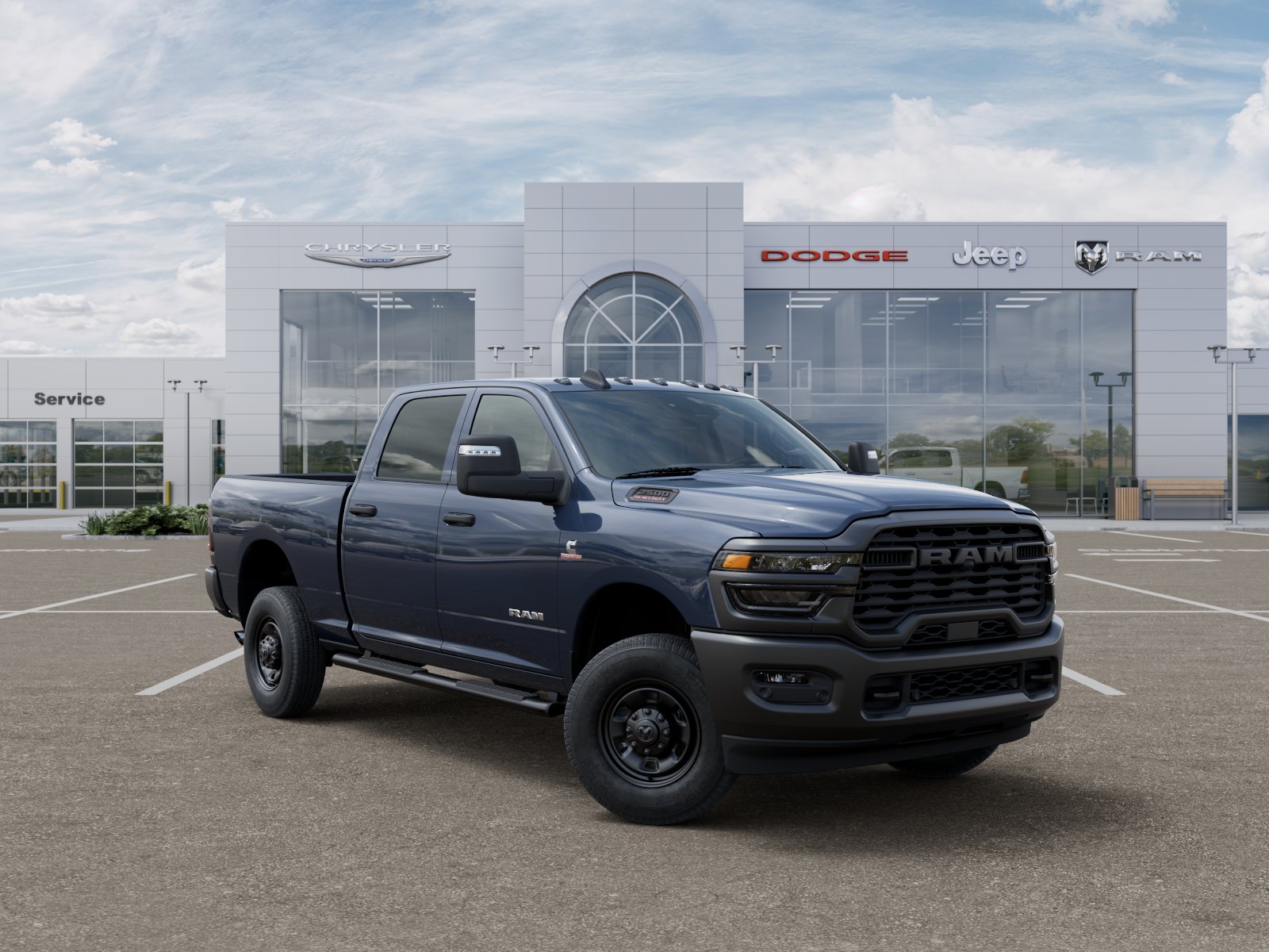 New 2026 Forged Blue Metallic Exterior Paint RAM Warlock image 59
