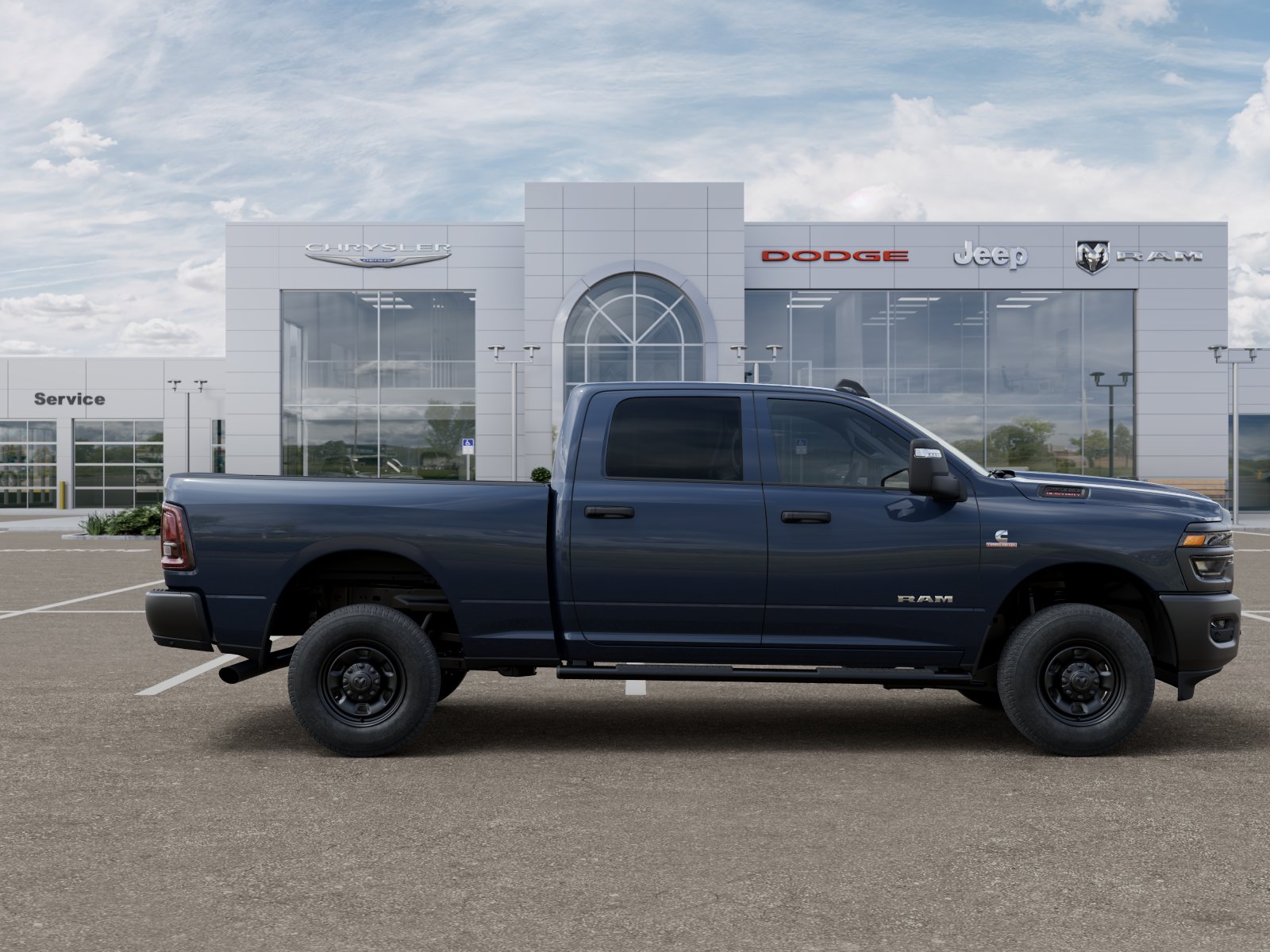 New 2026 Forged Blue Metallic Exterior Paint RAM Warlock image 73
