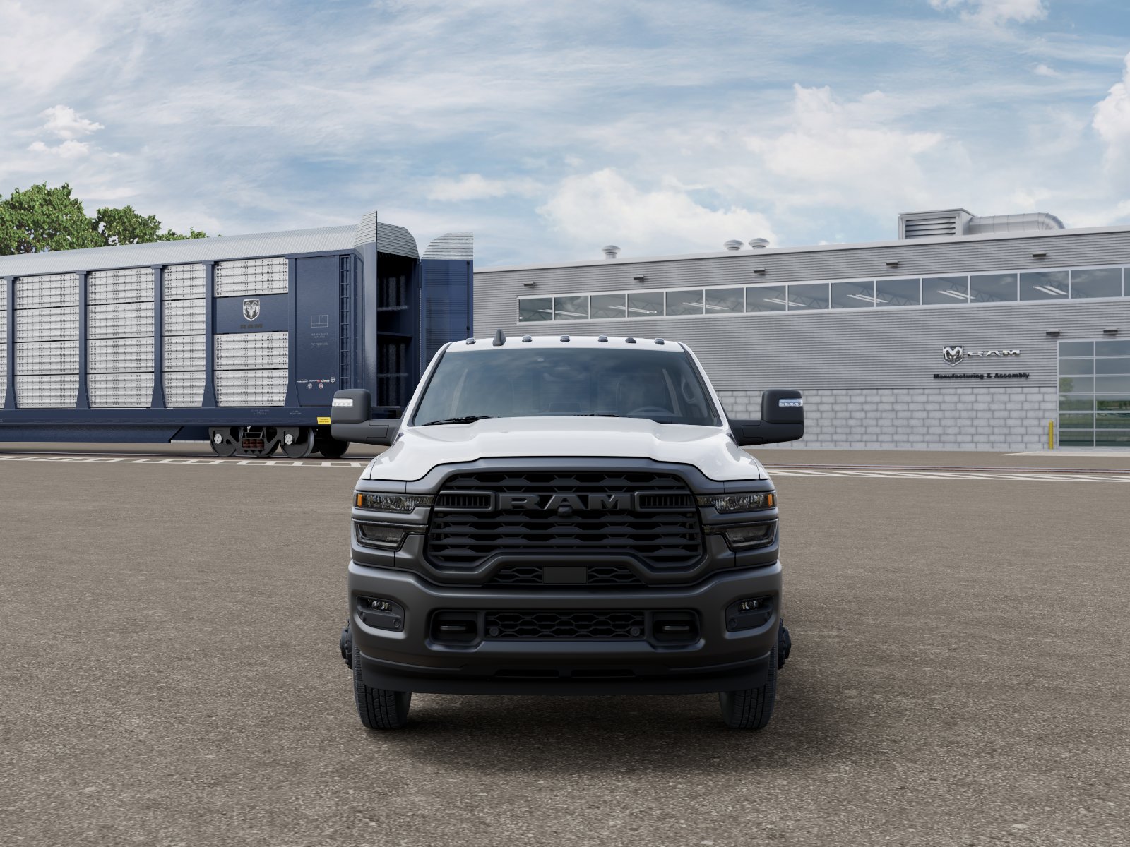 New 2026 Bright White Clear-Coat Exterior Paint RAM TRADESMAN image 6