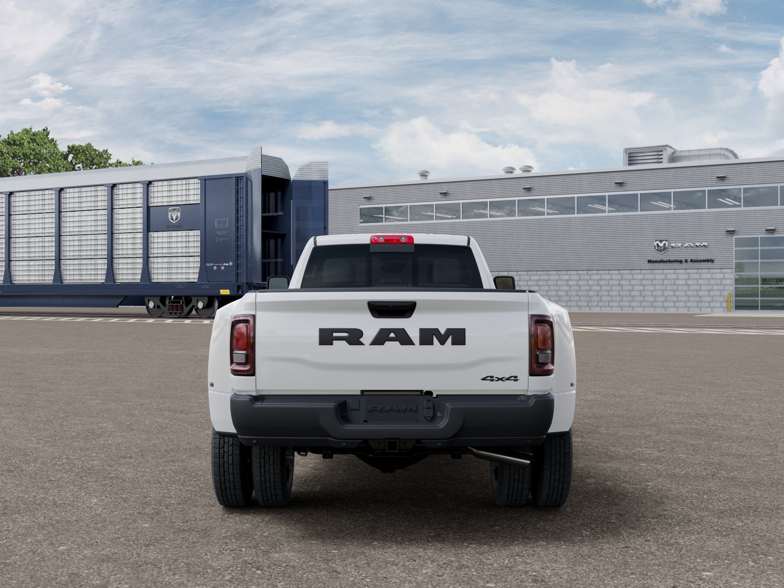 New 2026 Bright White Clear-Coat Exterior Paint RAM TRADESMAN image 7