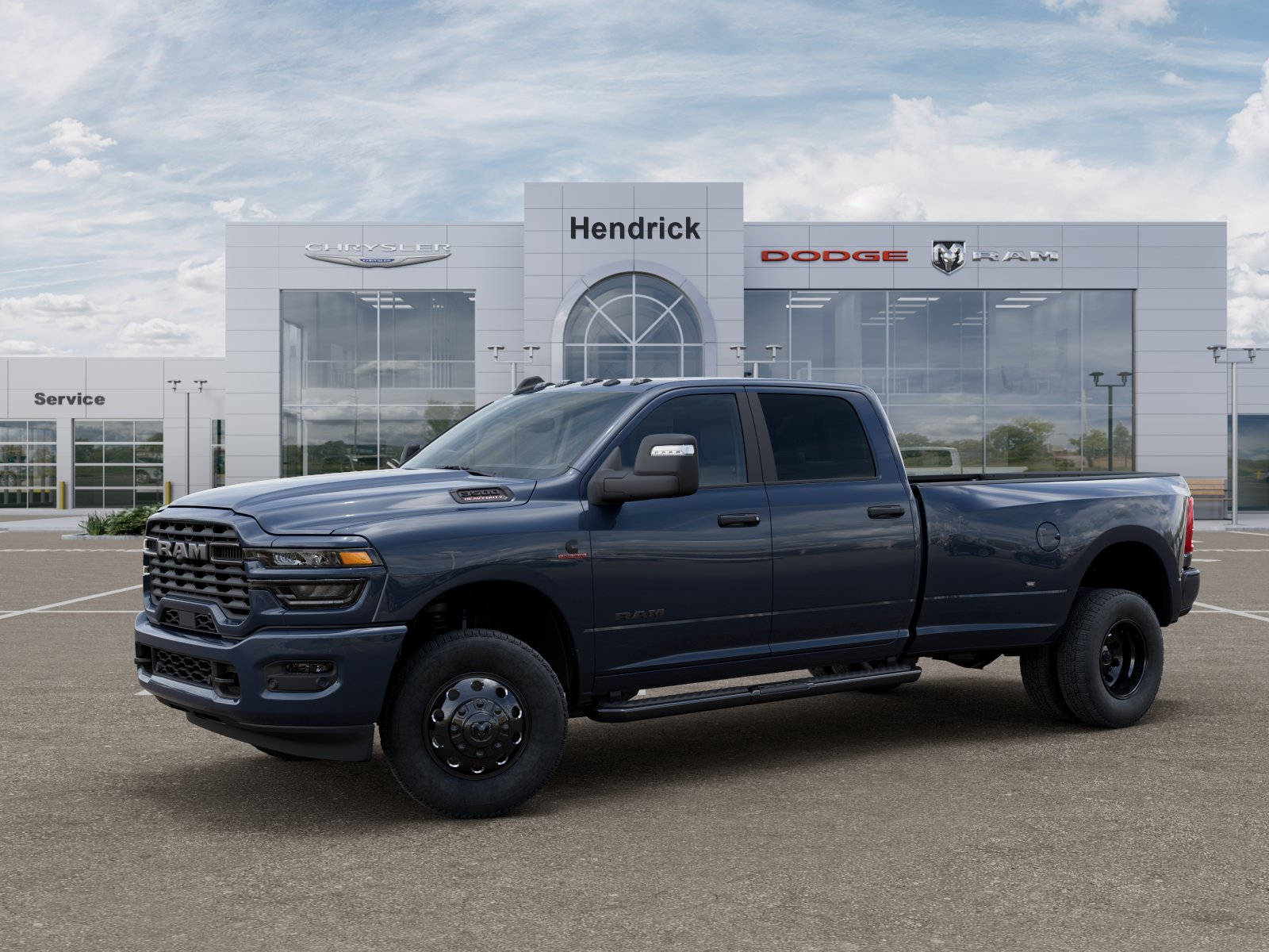 New 2026 Forged Blue Metallic Exterior Paint RAM Big Horn image 30