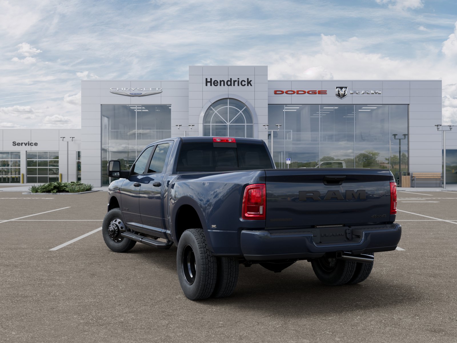 New 2026 Forged Blue Metallic Exterior Paint RAM Big Horn image 31
