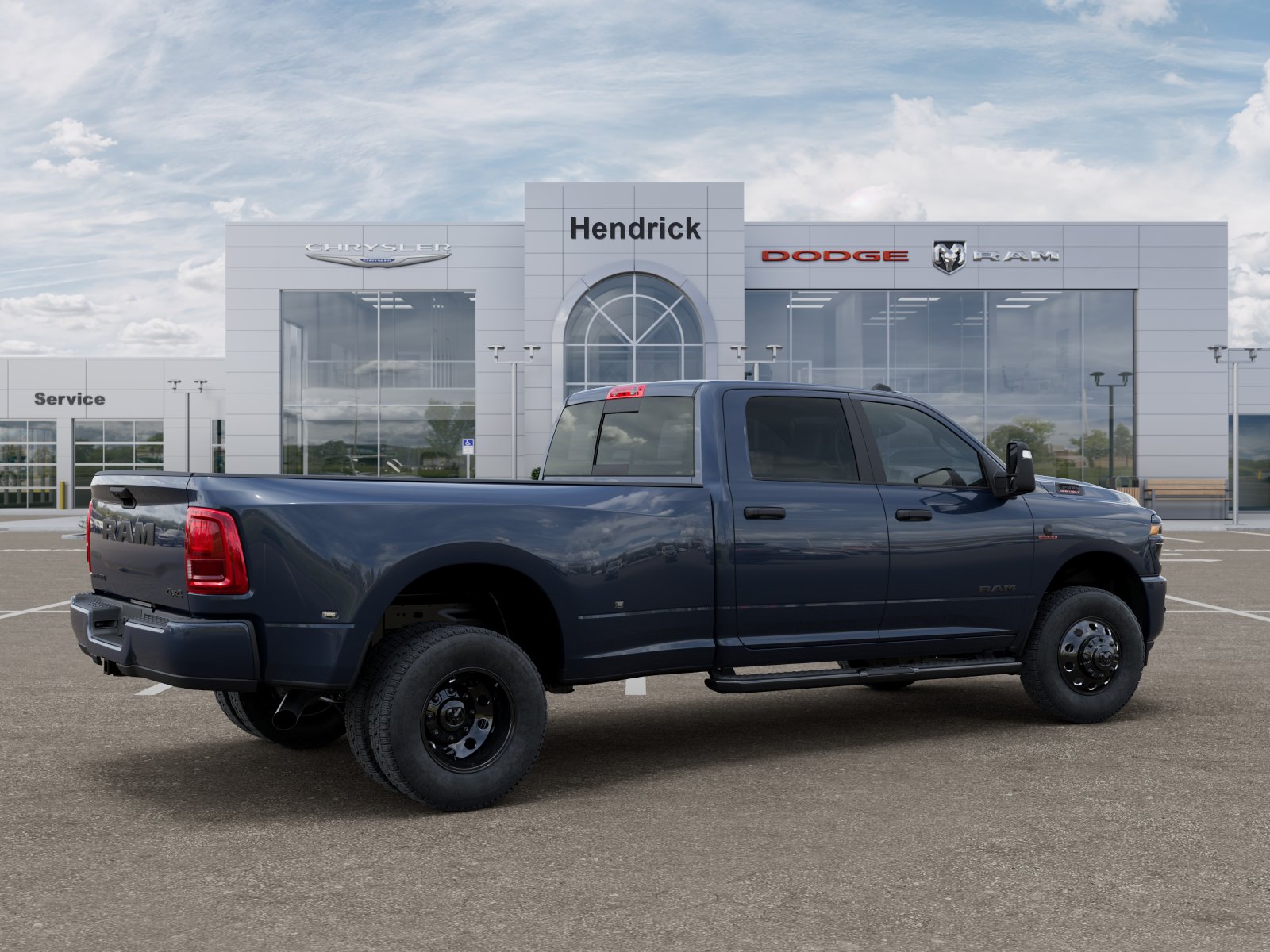 New 2026 Forged Blue Metallic Exterior Paint RAM Big Horn image 32