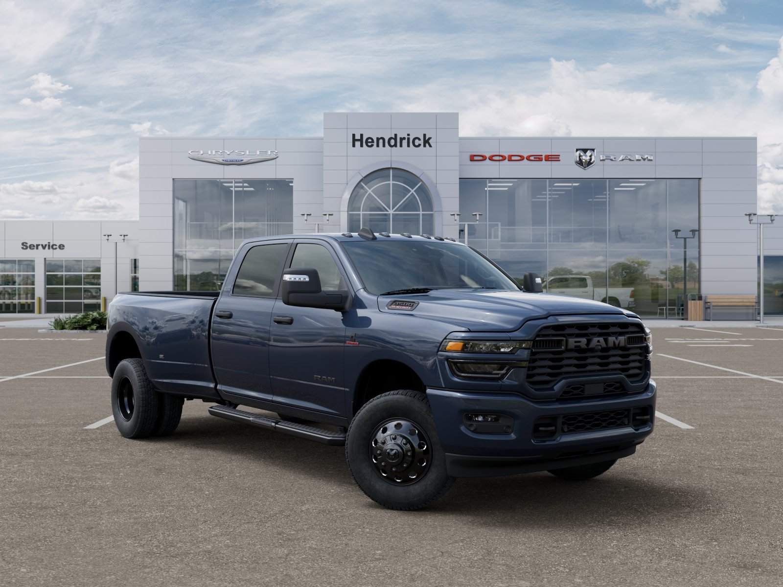 New 2026 Forged Blue Metallic Exterior Paint RAM Big Horn image 28