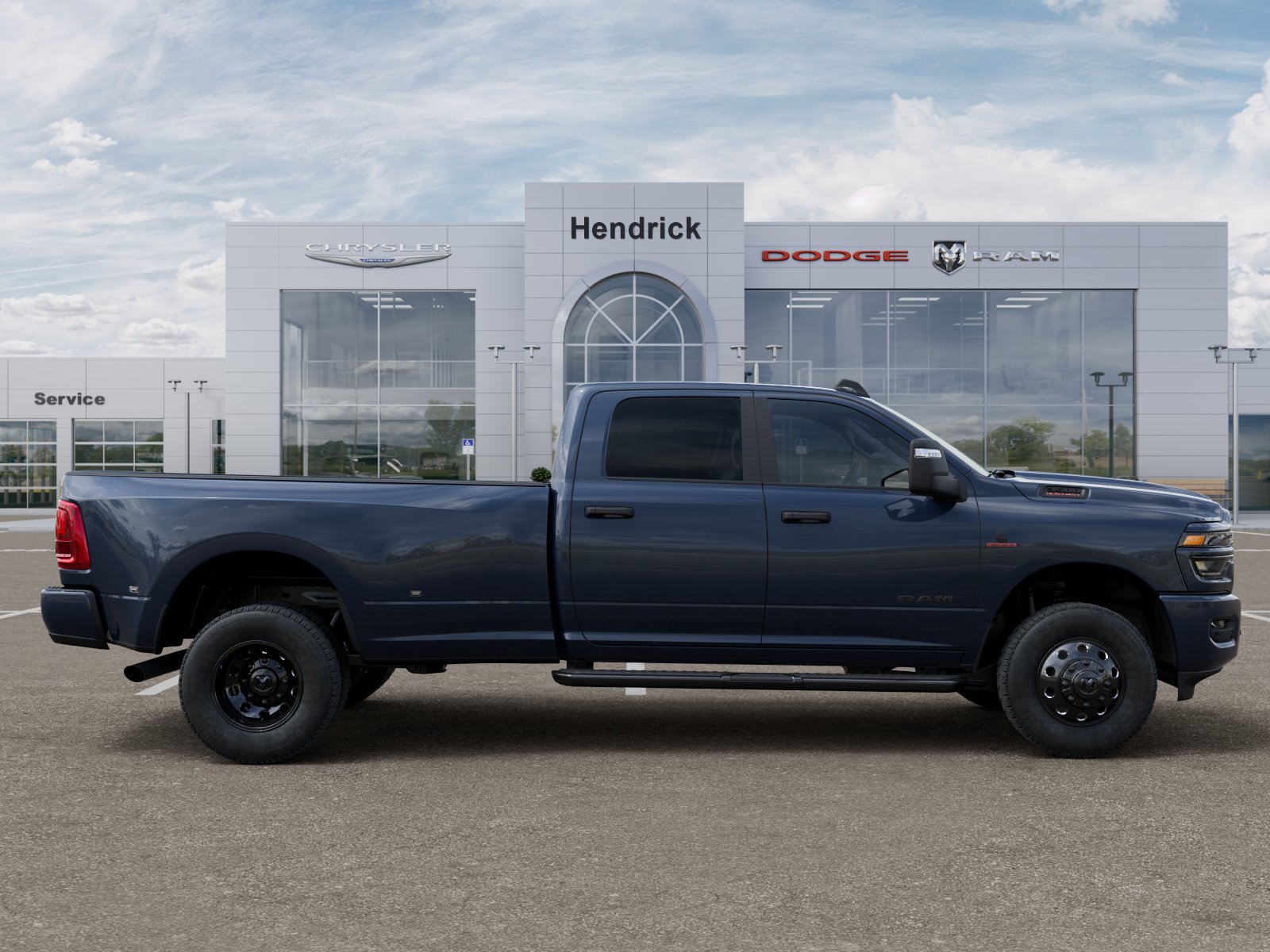 New 2026 Forged Blue Metallic Exterior Paint RAM Big Horn image 48