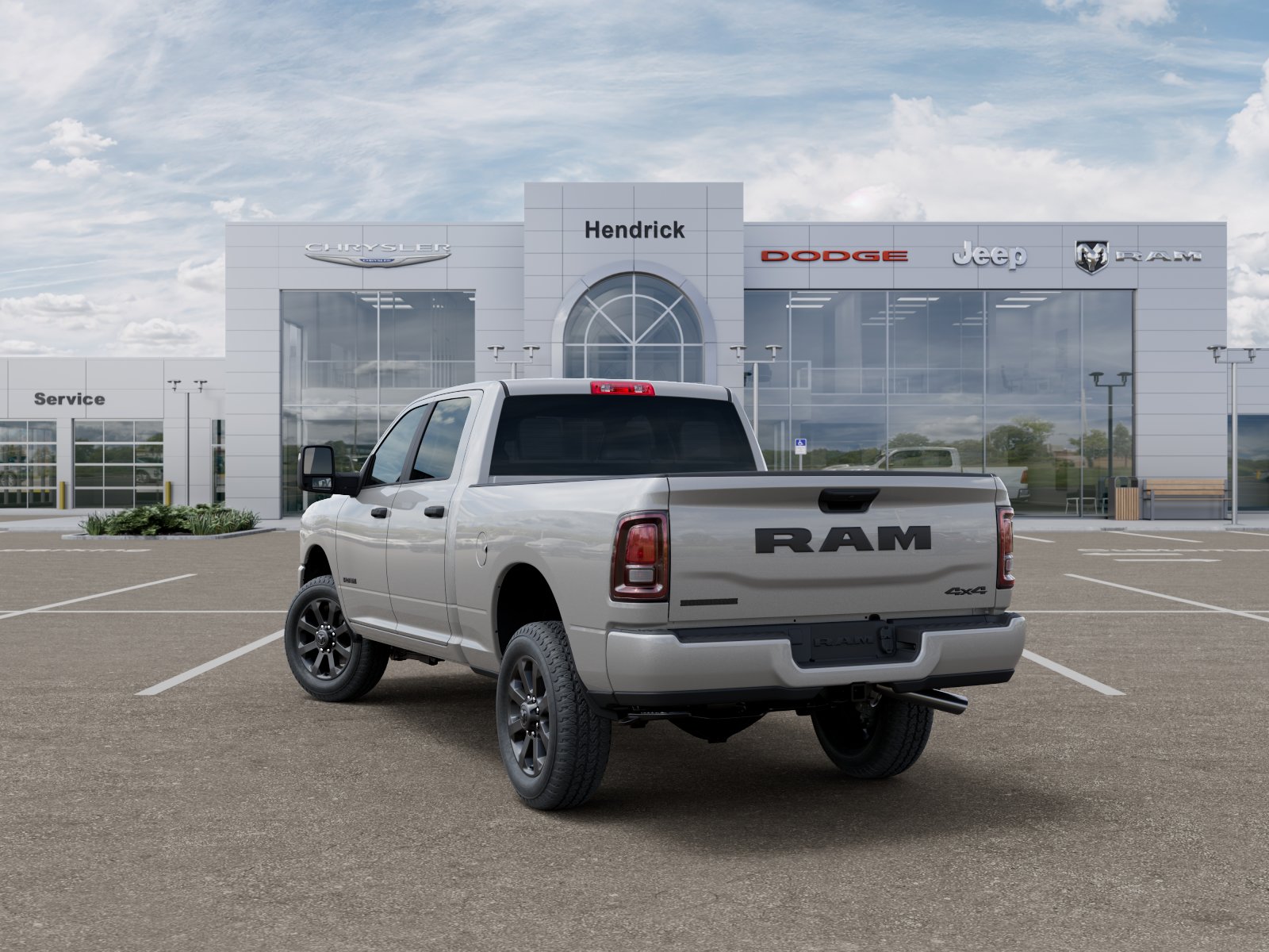 New 2026 Silver-Zynith Exterior Paint RAM Big Horn image 30