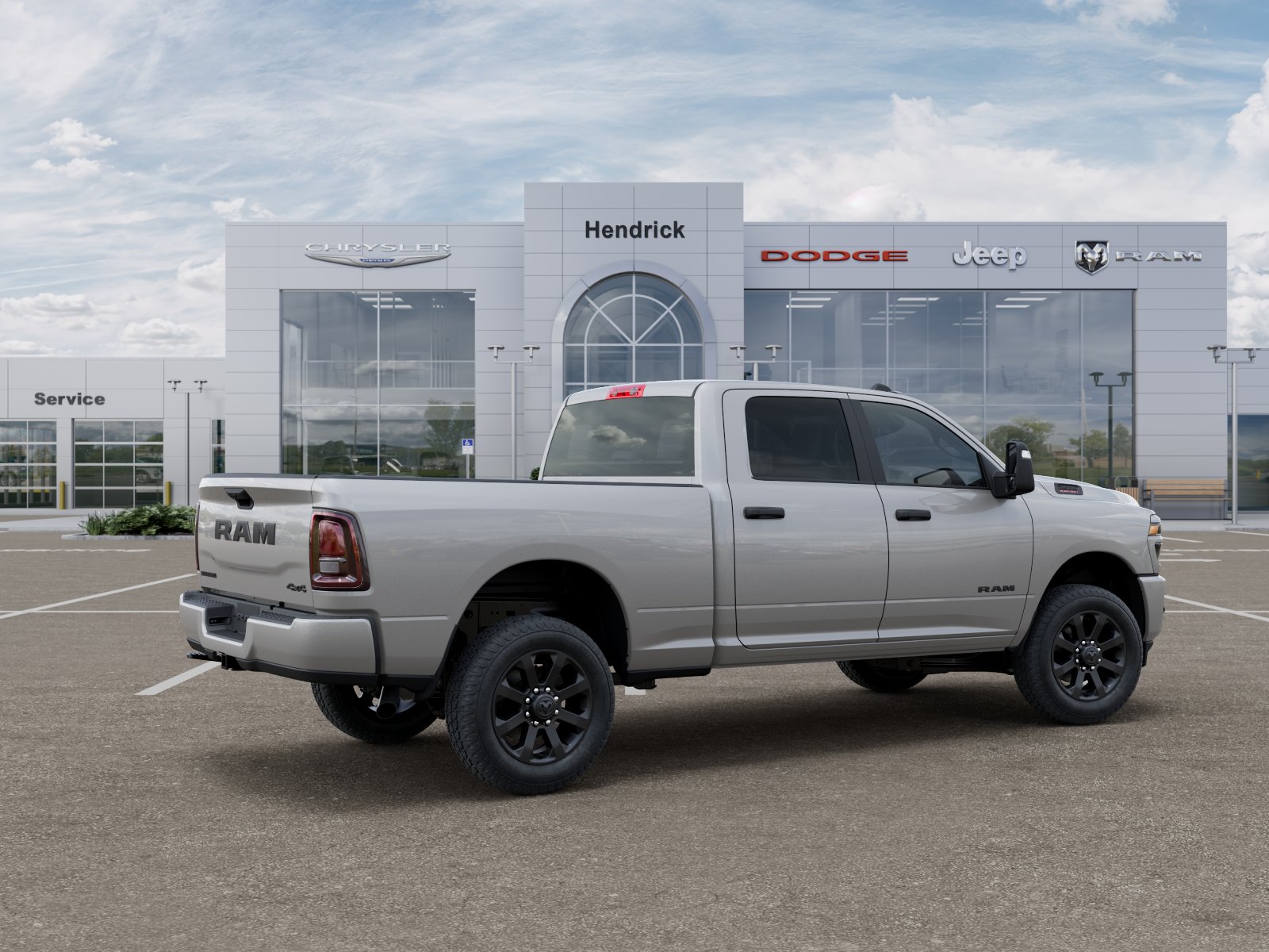 New 2026 Silver-Zynith Exterior Paint RAM Big Horn image 31