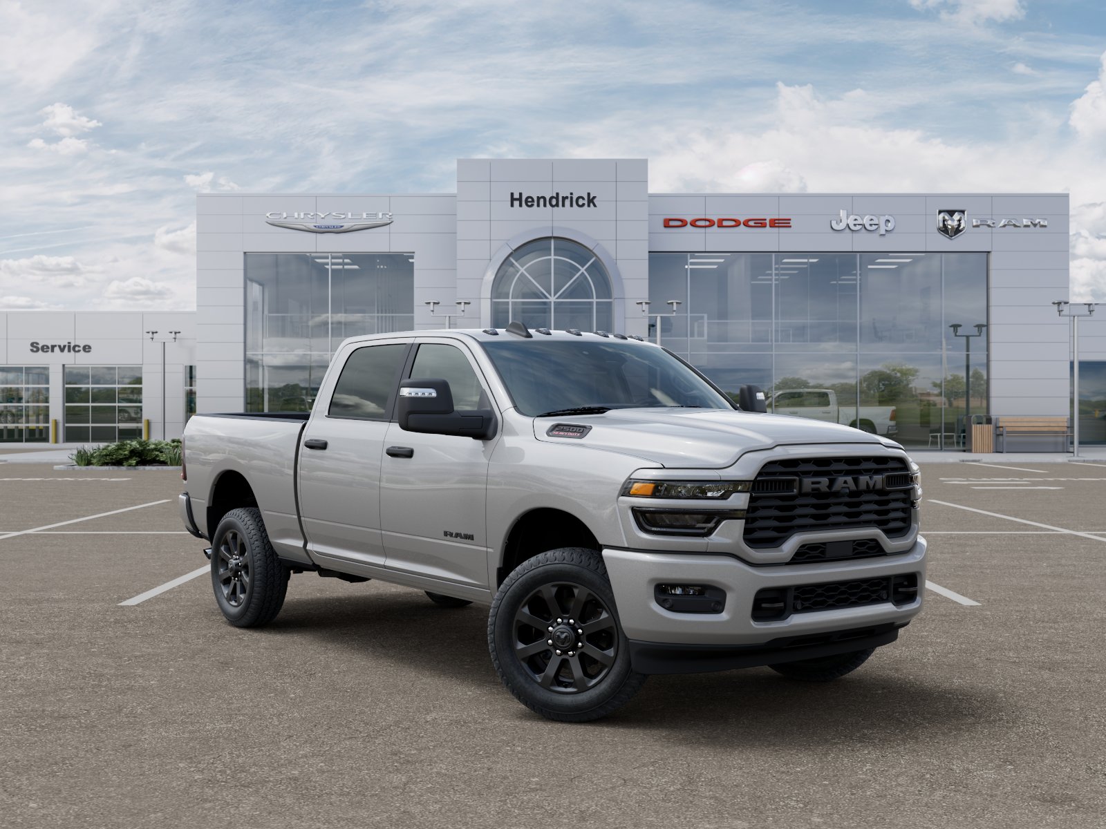 New 2026 Silver-Zynith Exterior Paint RAM Big Horn image 32