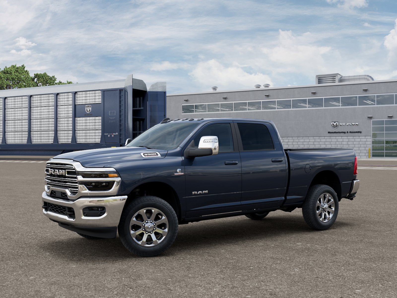 New 2026 Forged Blue Metallic Ram Laramie image 2