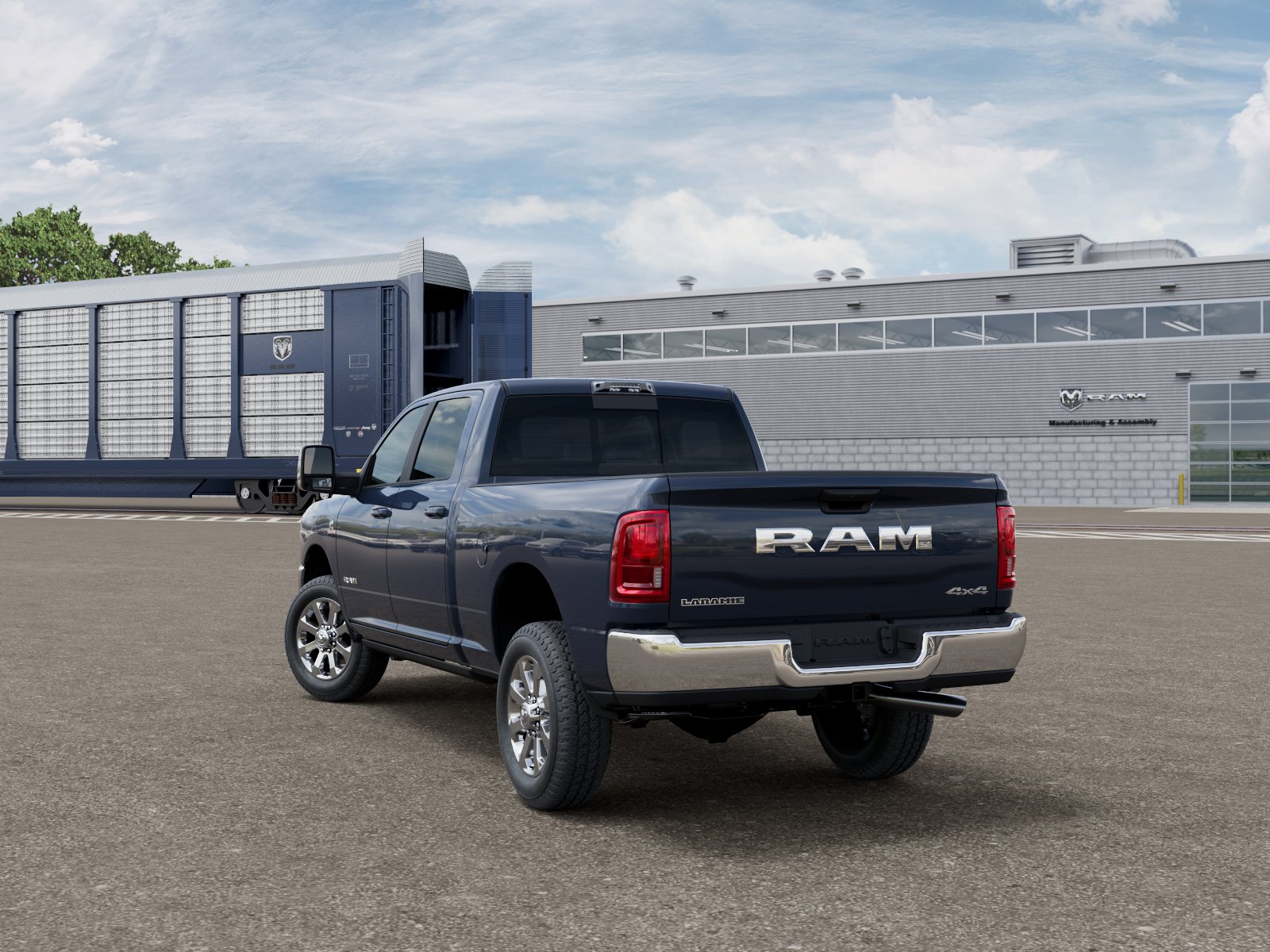 New 2026 Forged Blue Metallic Ram Laramie image 3
