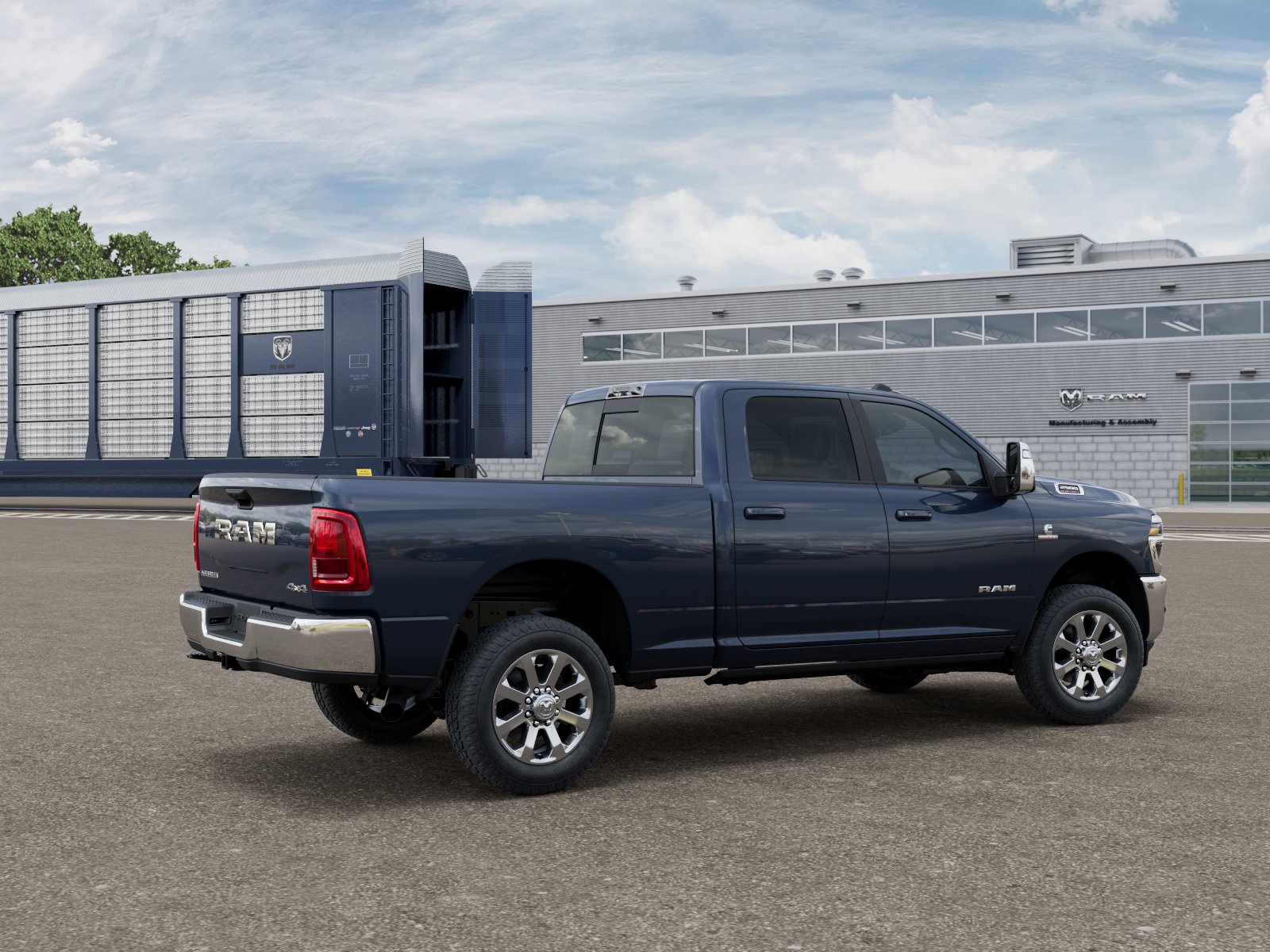 New 2026 Forged Blue Metallic Ram Laramie image 4