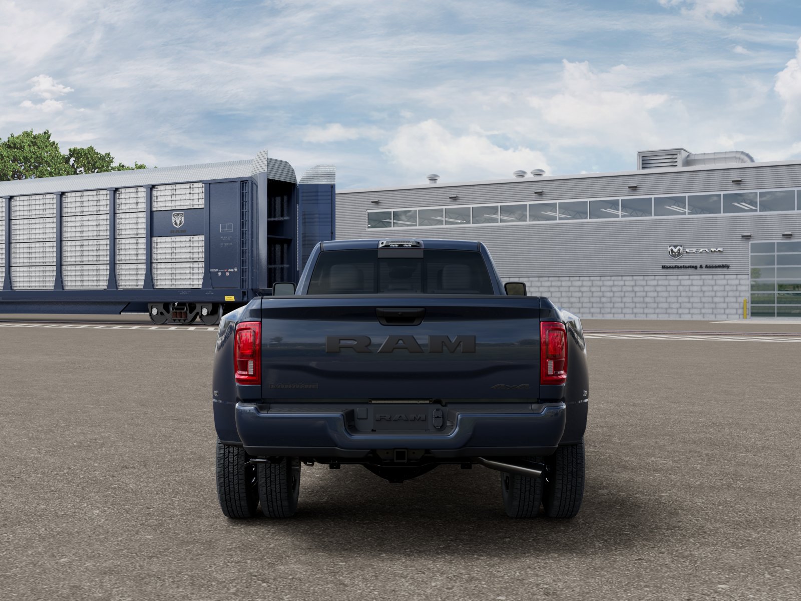 New 2026 Forged Blue Metallic Exterior Paint RAM LARAMIE image 7