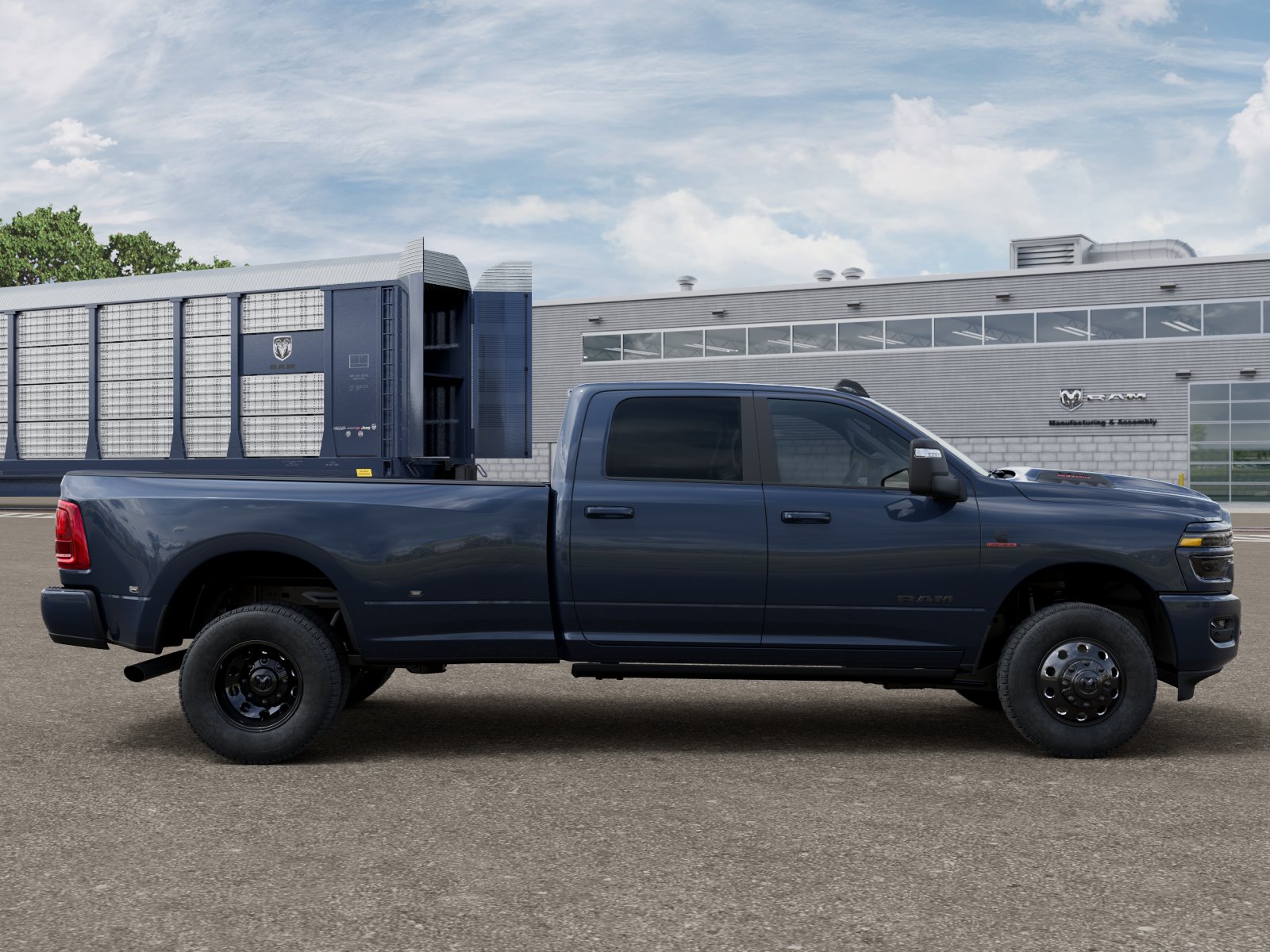 New 2026 Forged Blue Metallic Exterior Paint RAM LARAMIE image 21