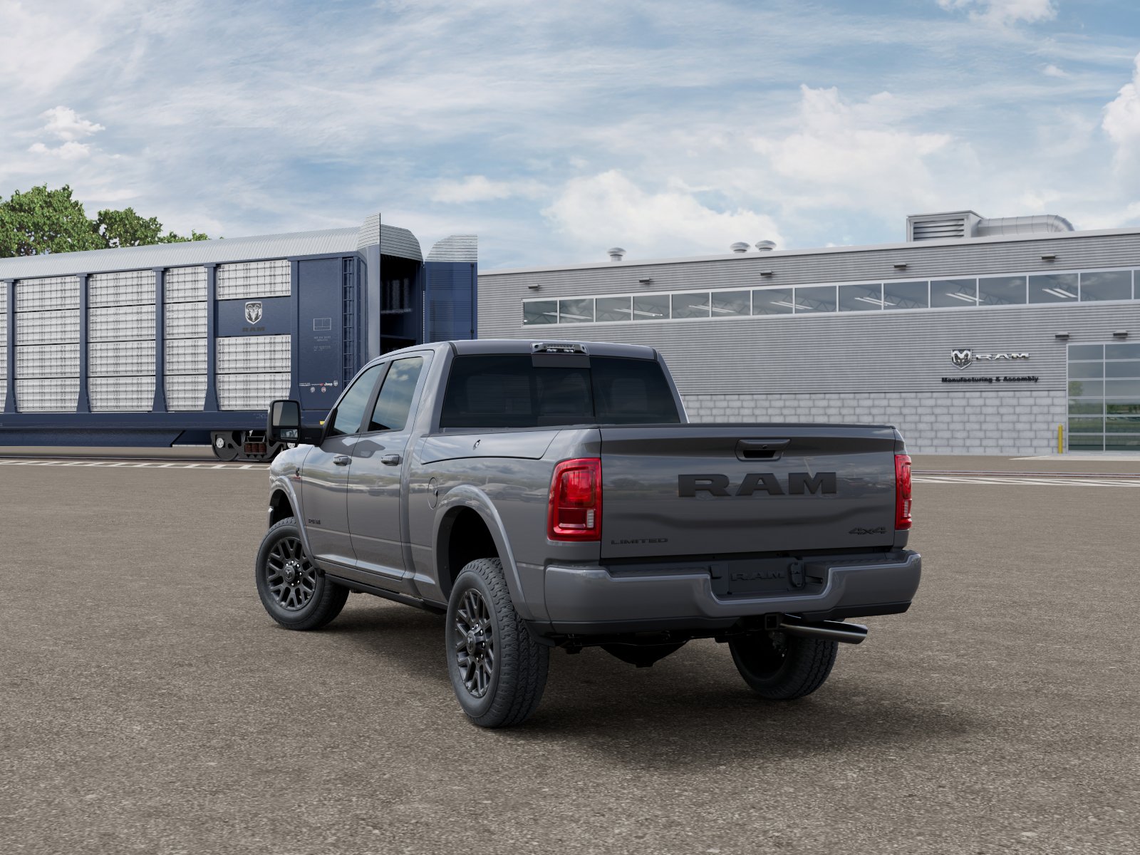 New 2026 Ceramic Gray Clear-Coat Exterior Paint RAM Limited image 3