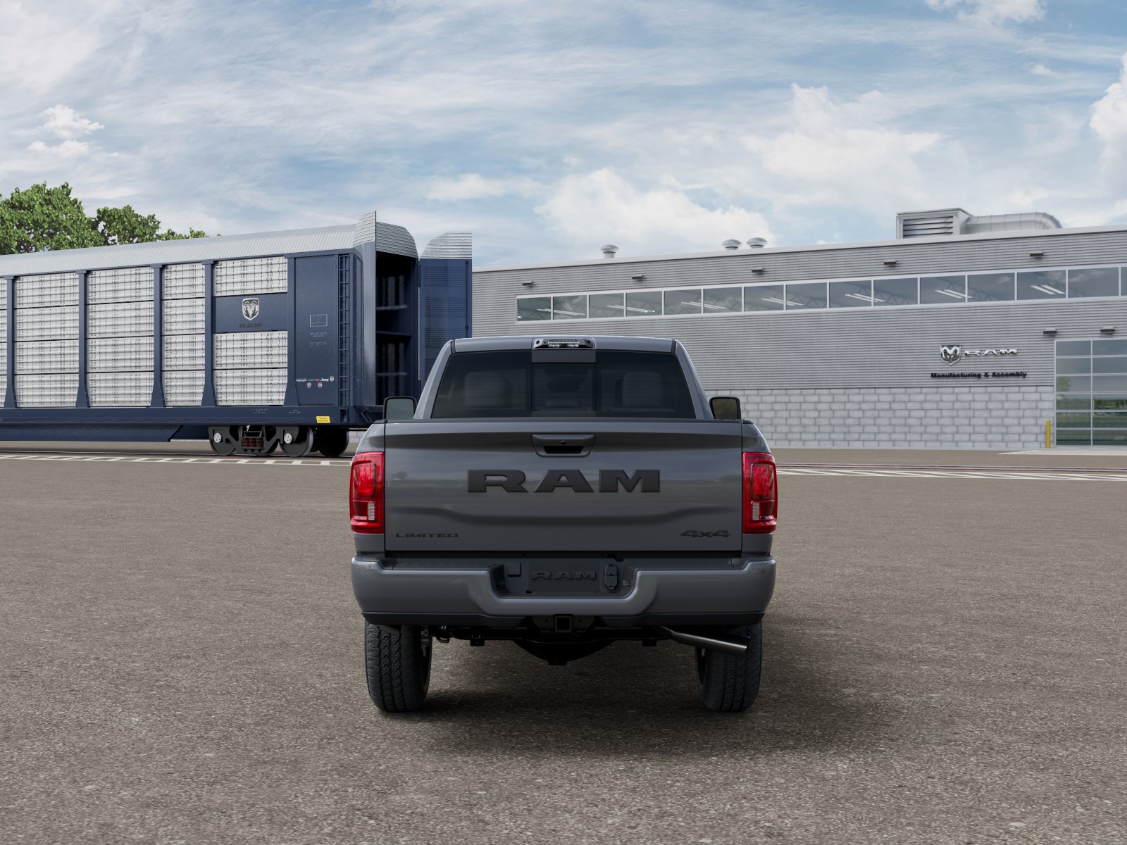 New 2026 Ceramic Gray Clear-Coat Exterior Paint RAM Limited image 7