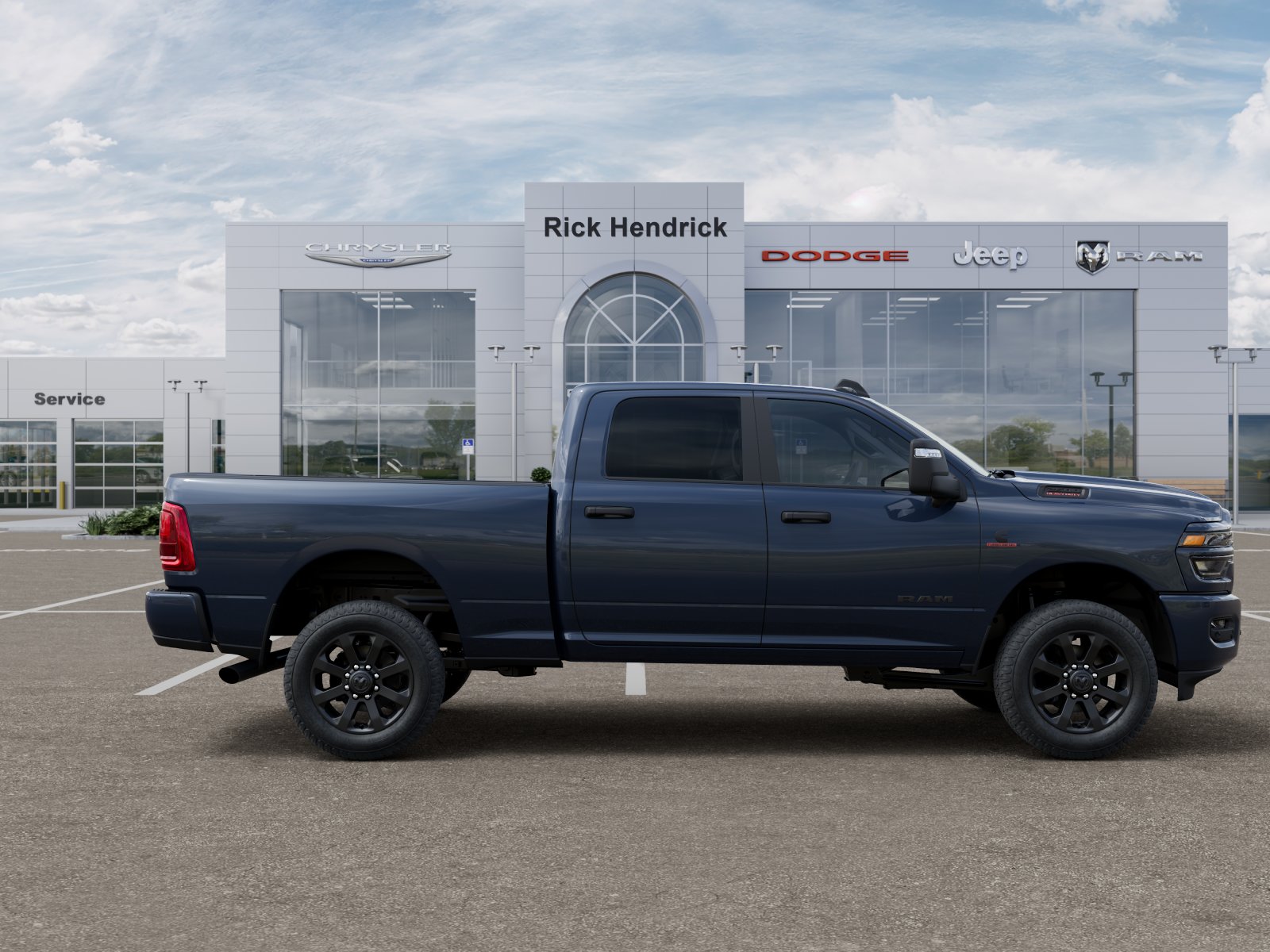 New 2026 Forged Blue Metallic Exterior Paint RAM Big Horn image 56
