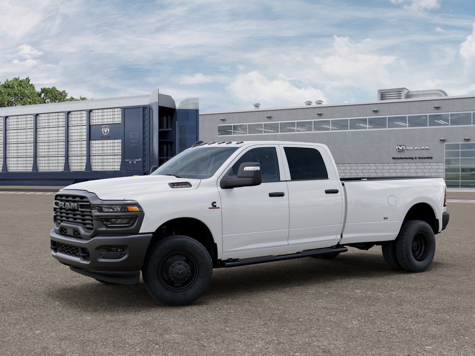 New 2026 Bright White Clear-Coat Exterior Paint RAM TRADESMAN image 2